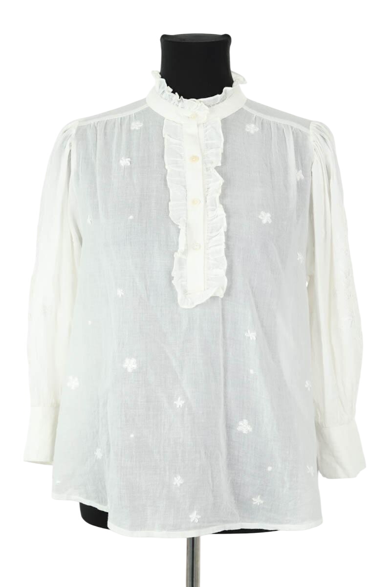 Cotton shirt ANTIK BATIK - Seconde Main White