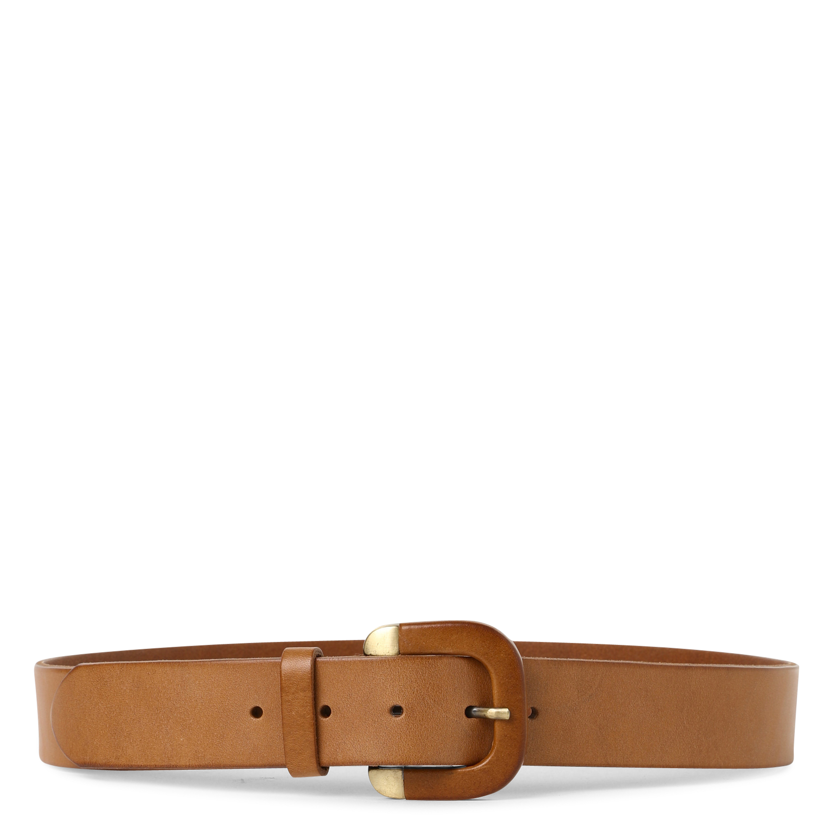 Ceinture en cuir MAISON 123 Beige