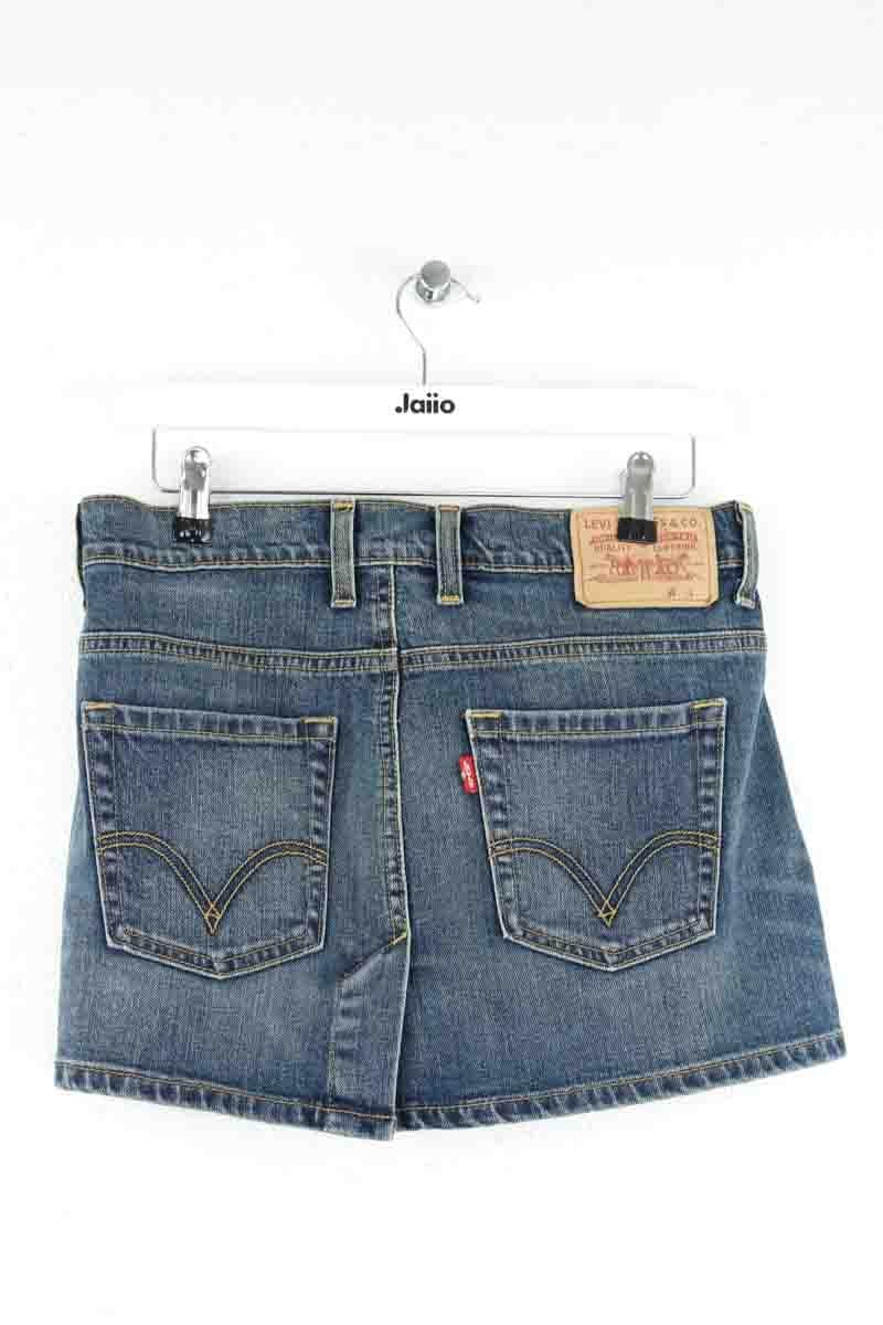 Cotton mini skirt LEVI'S - Seconde main Blue