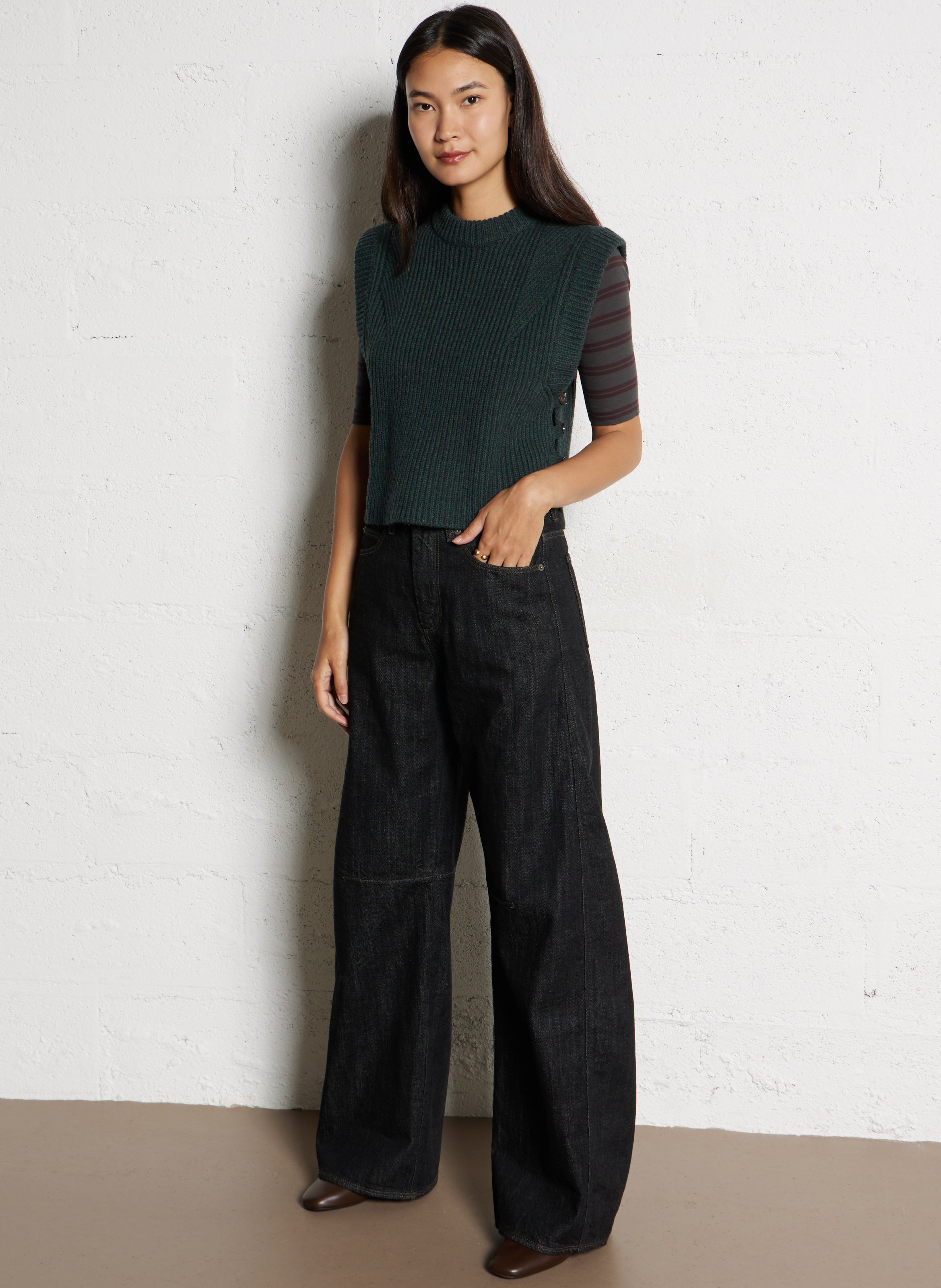 Lage soksneakers van gerecycled materiaal REPETTO Bruin