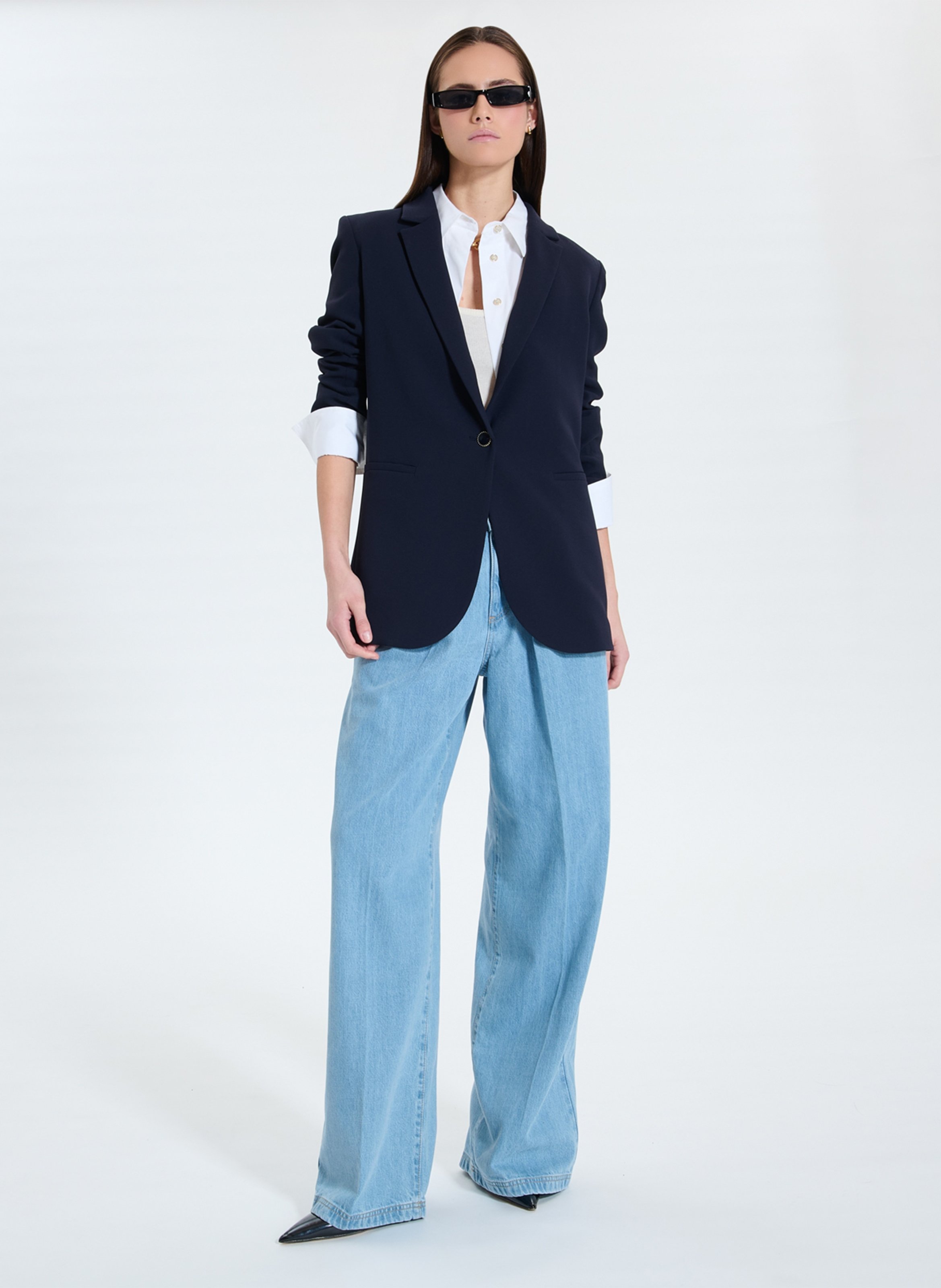 Straight suit jacket ZAPA Blue