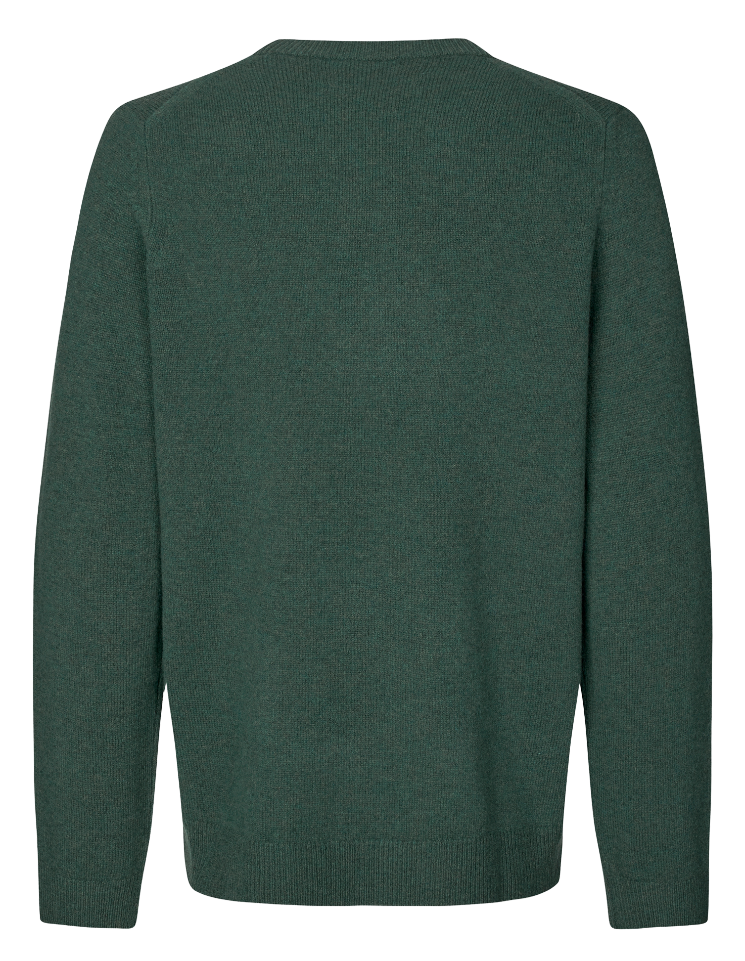 Pull col rond en laine mérinos SAMSOE SAMSOE Vert