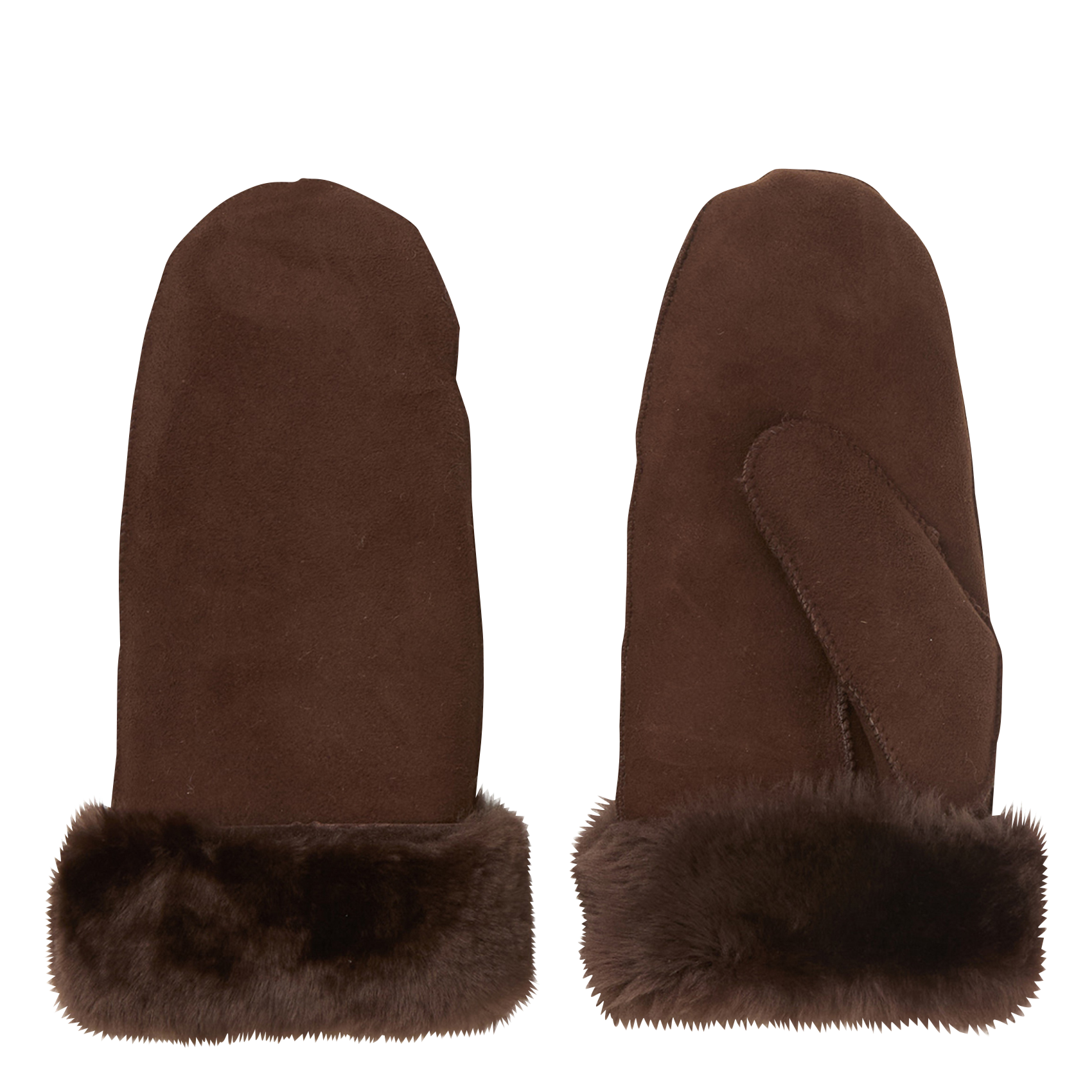 Wildleder-Handschuhe BECKSONDERGAARD Braun