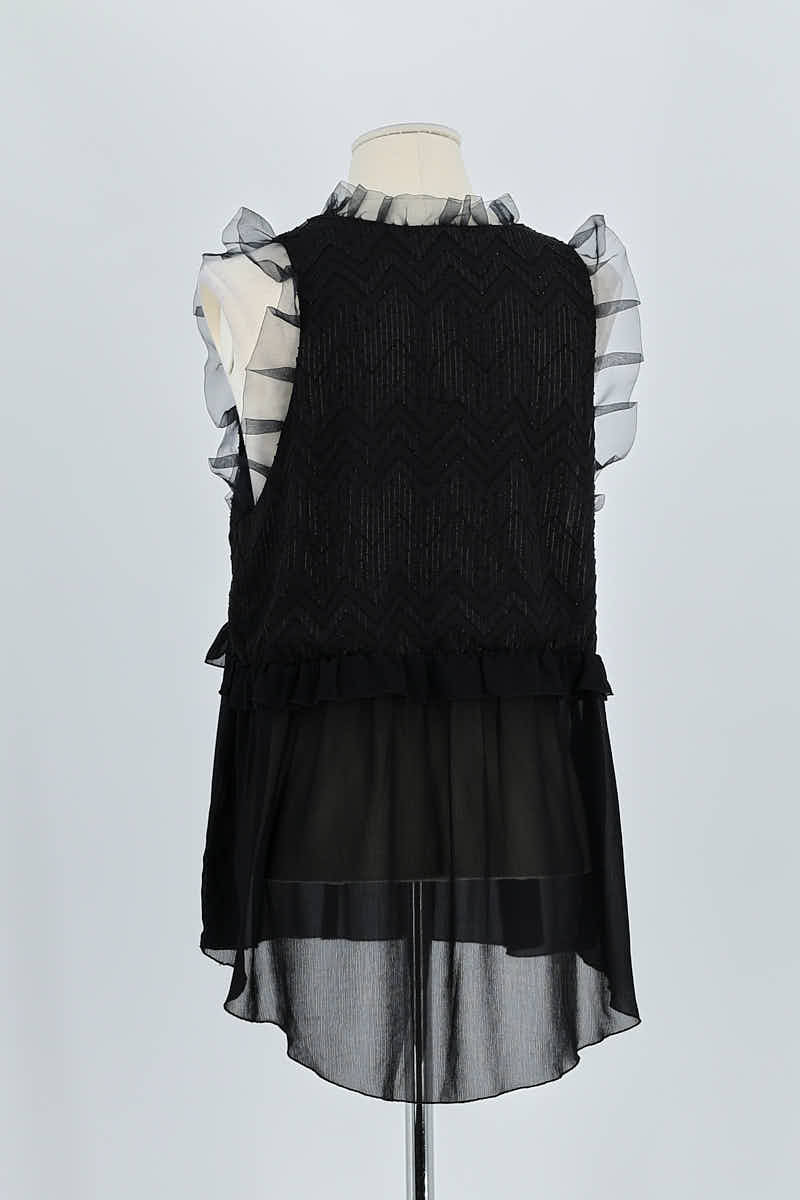 Azawood sleeveless top HEIMSTONE - Seconde Main Black