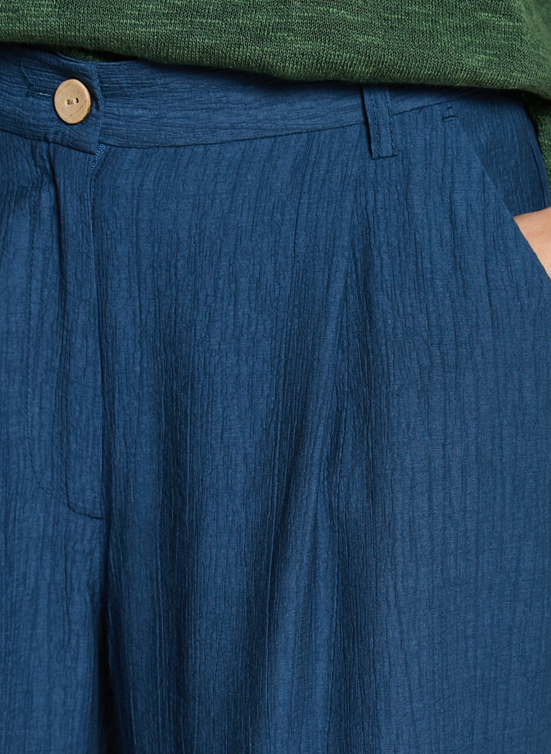 Pantalon droit NICE THINGS Bleu