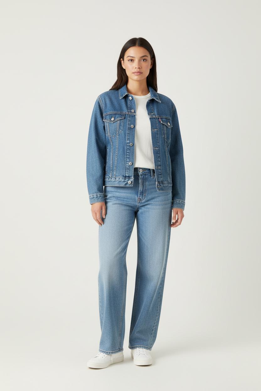 Denim jacket LEVI'S - Seconde main Blue