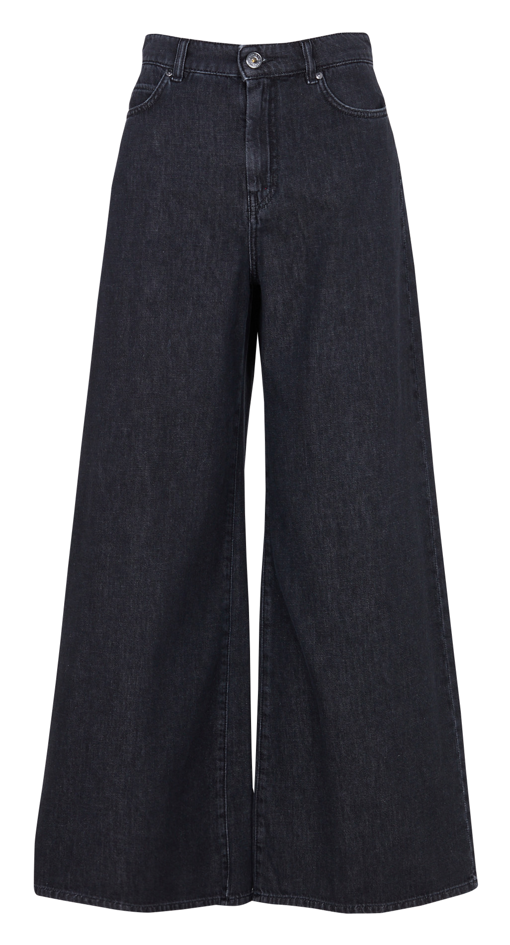 Jean large en coton MAX MARA WEEK END Noir