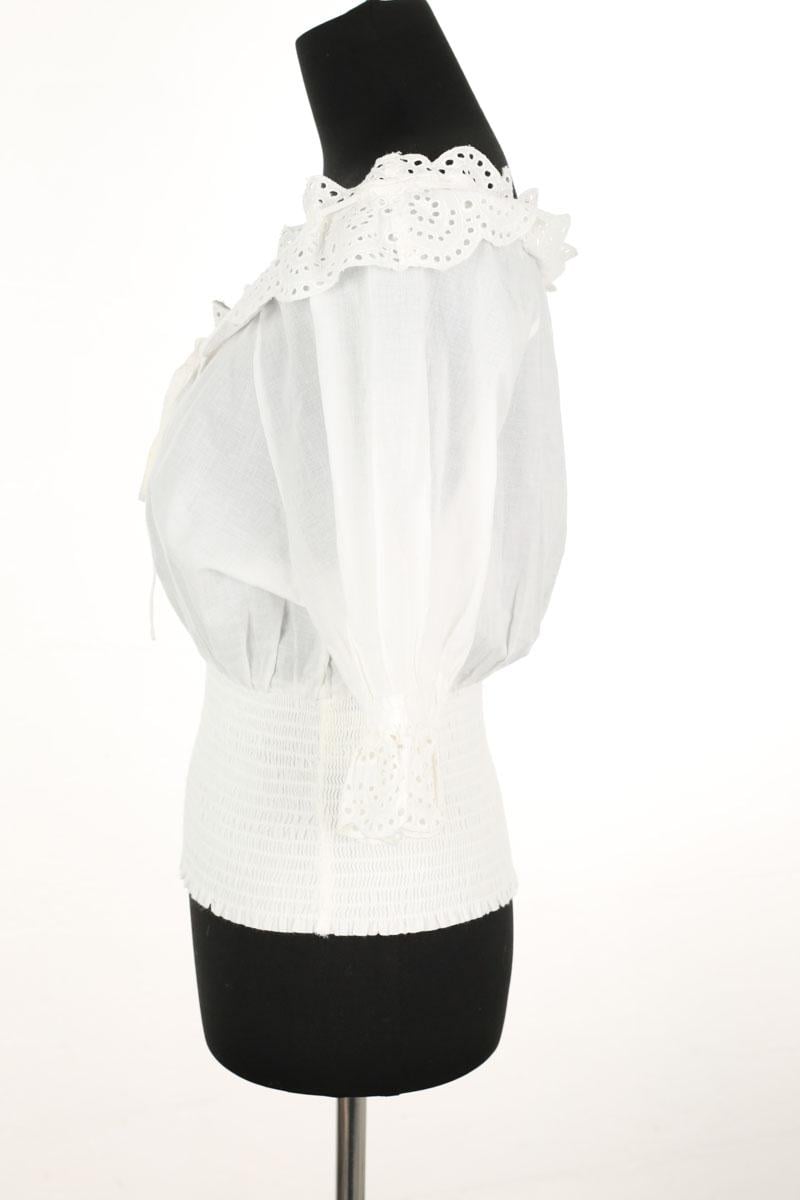 Blouse ROUJE - Seconde Main White