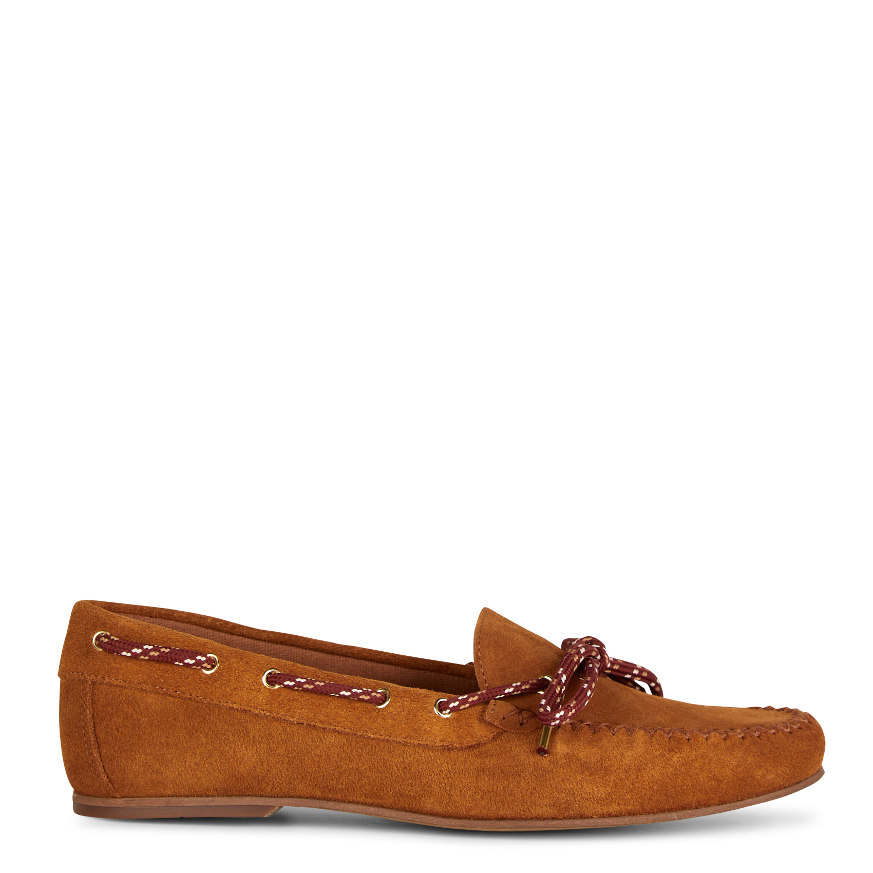 Mocassins en cuir velours MAISON 123 Beige