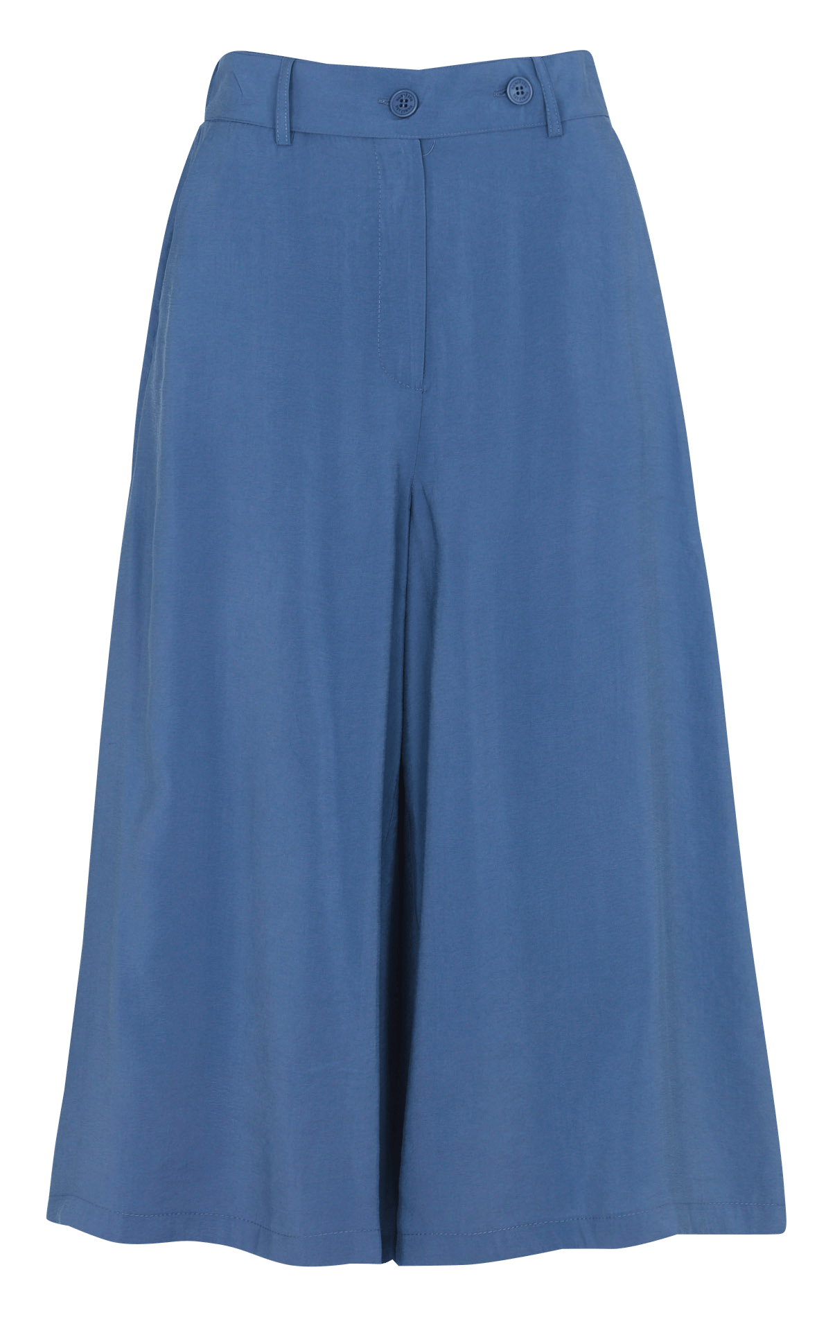 High-waisted wide leg 7/8 pants HUMILITY Blue