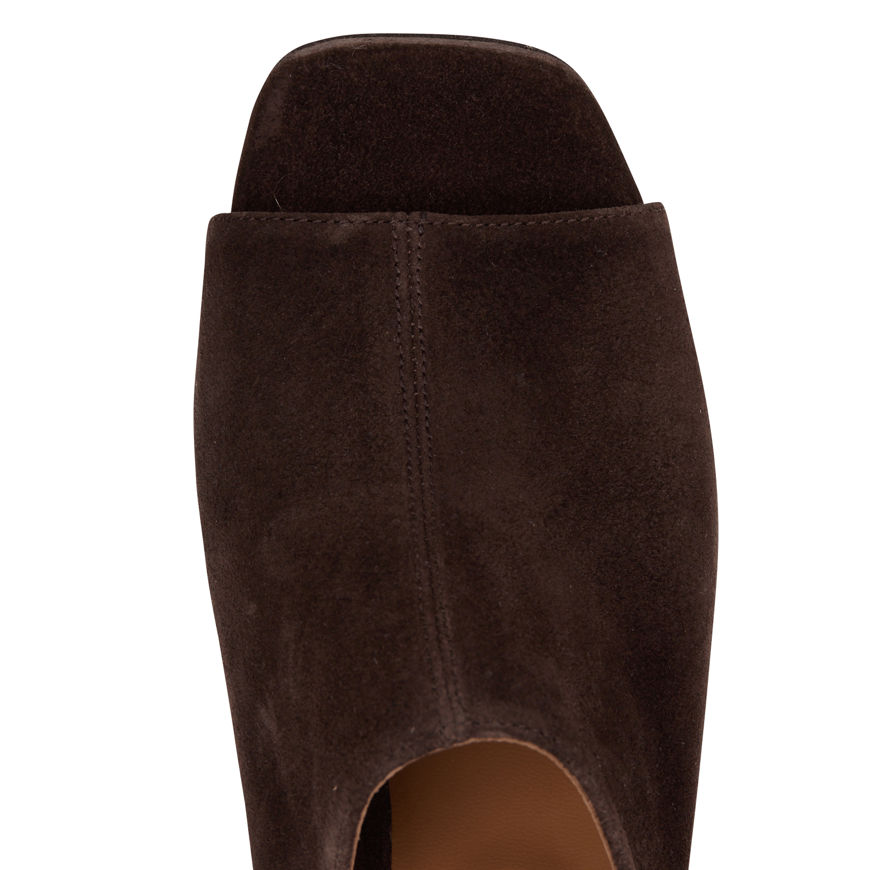 Heeled suede mules MELLOW YELLOW Brown