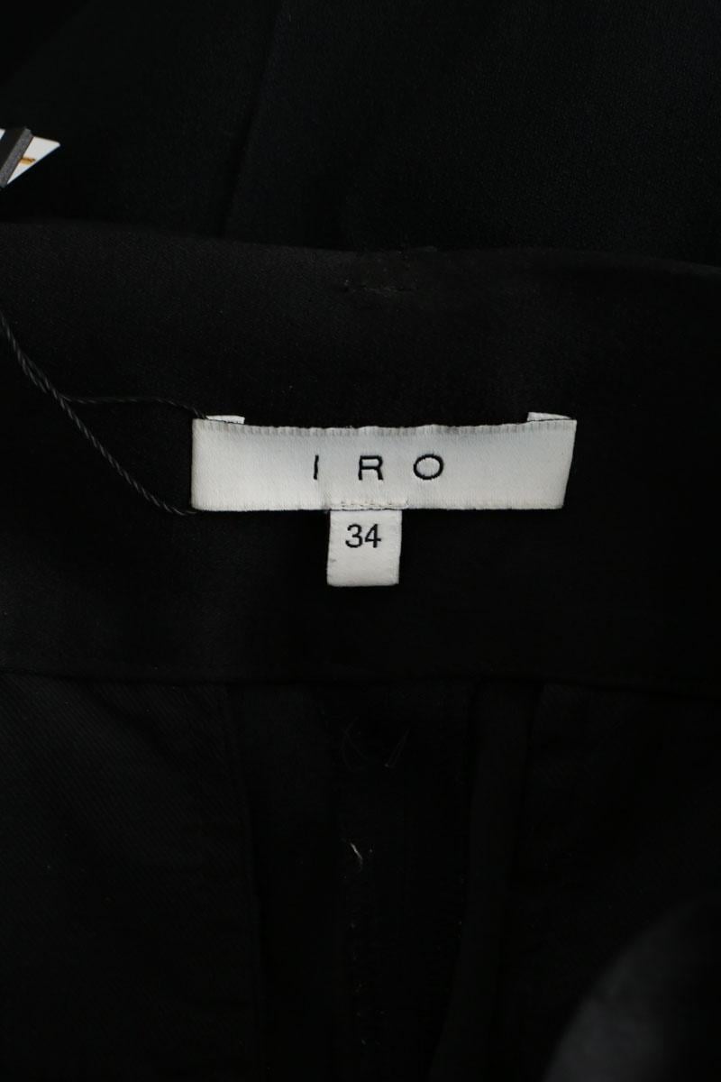 Carrot trousers IRO - Seconde Main Black