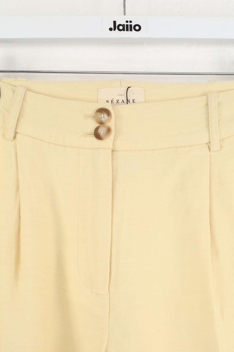 Pantalon large SEZANE - Seconde main Beige
