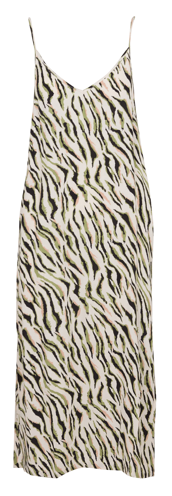 Robe longue imprimée col v  LE TEMPS DES CERISES Bleu