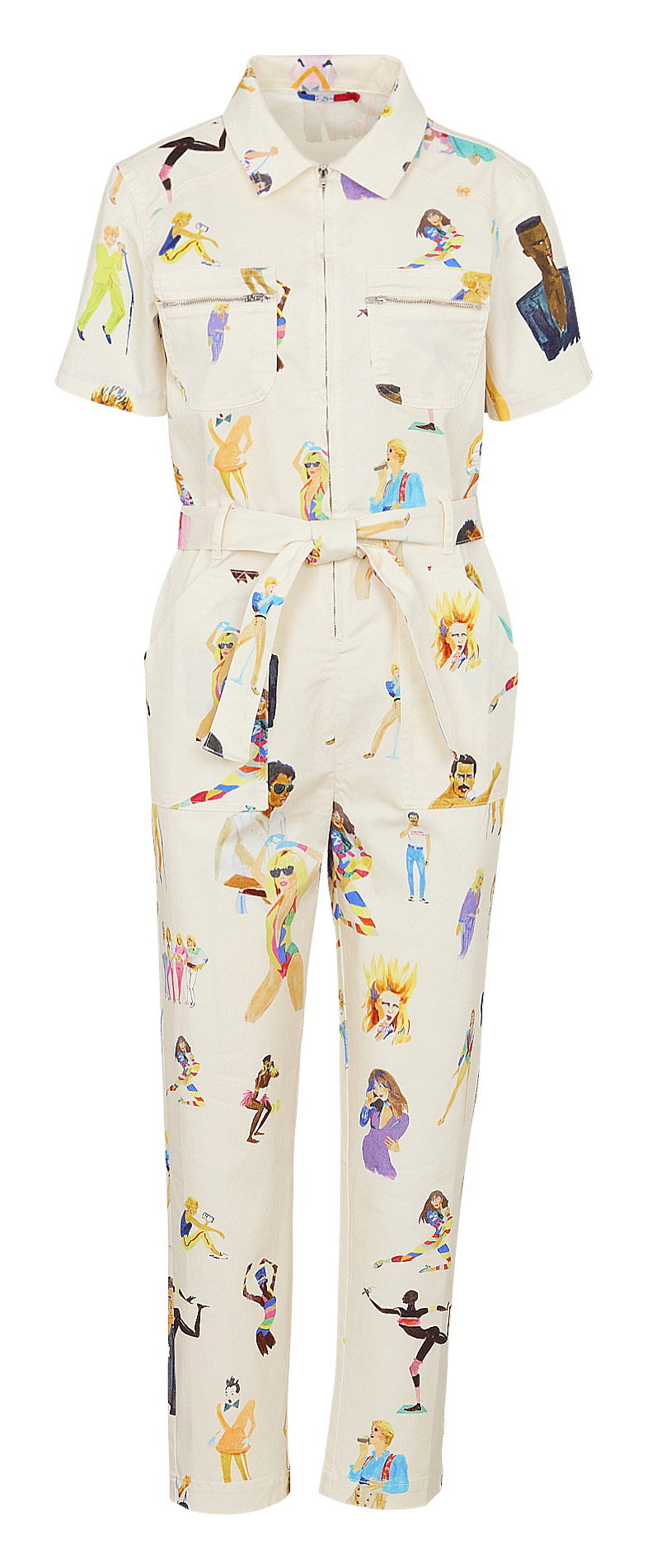 Angepasster Baumwolloverall G.KERO Beige