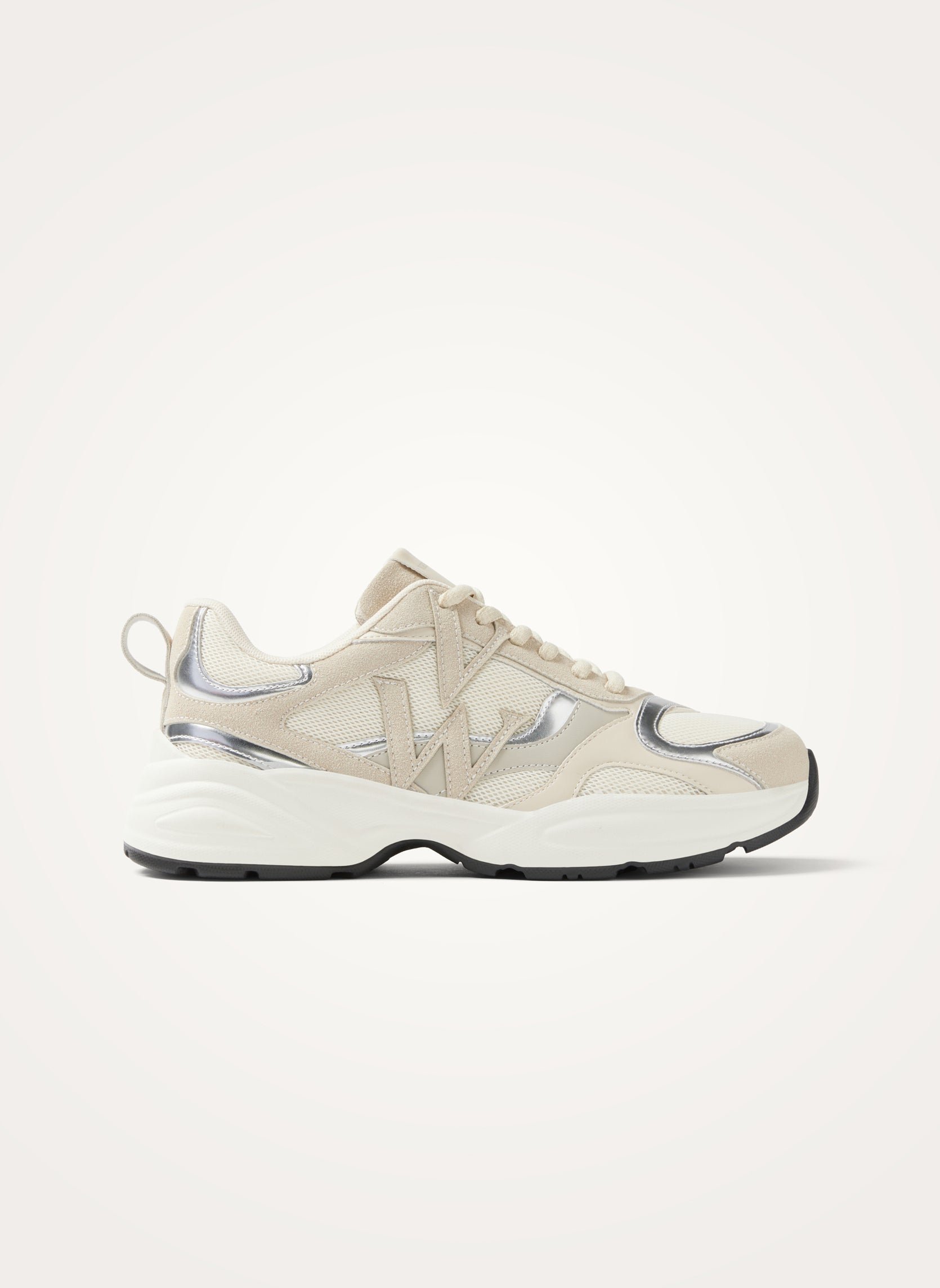 Low-top mesh sneakers VANESSA WU Beige