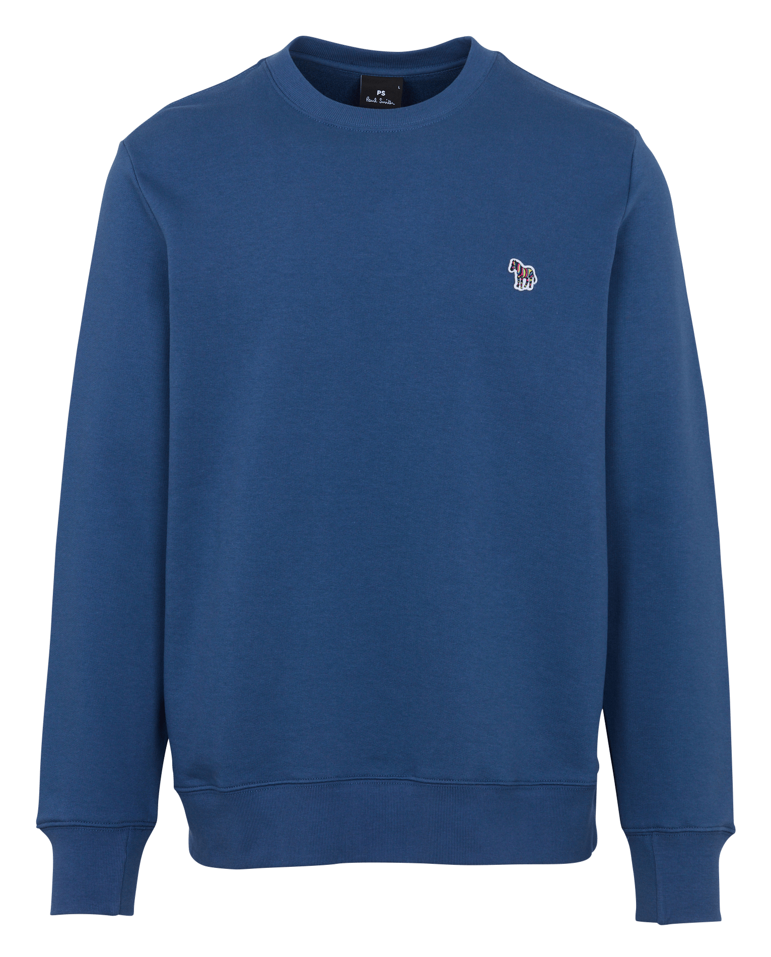 Rundhals-Sweatshirt aus Bio-Baumwolle PAUL SMITH Blau