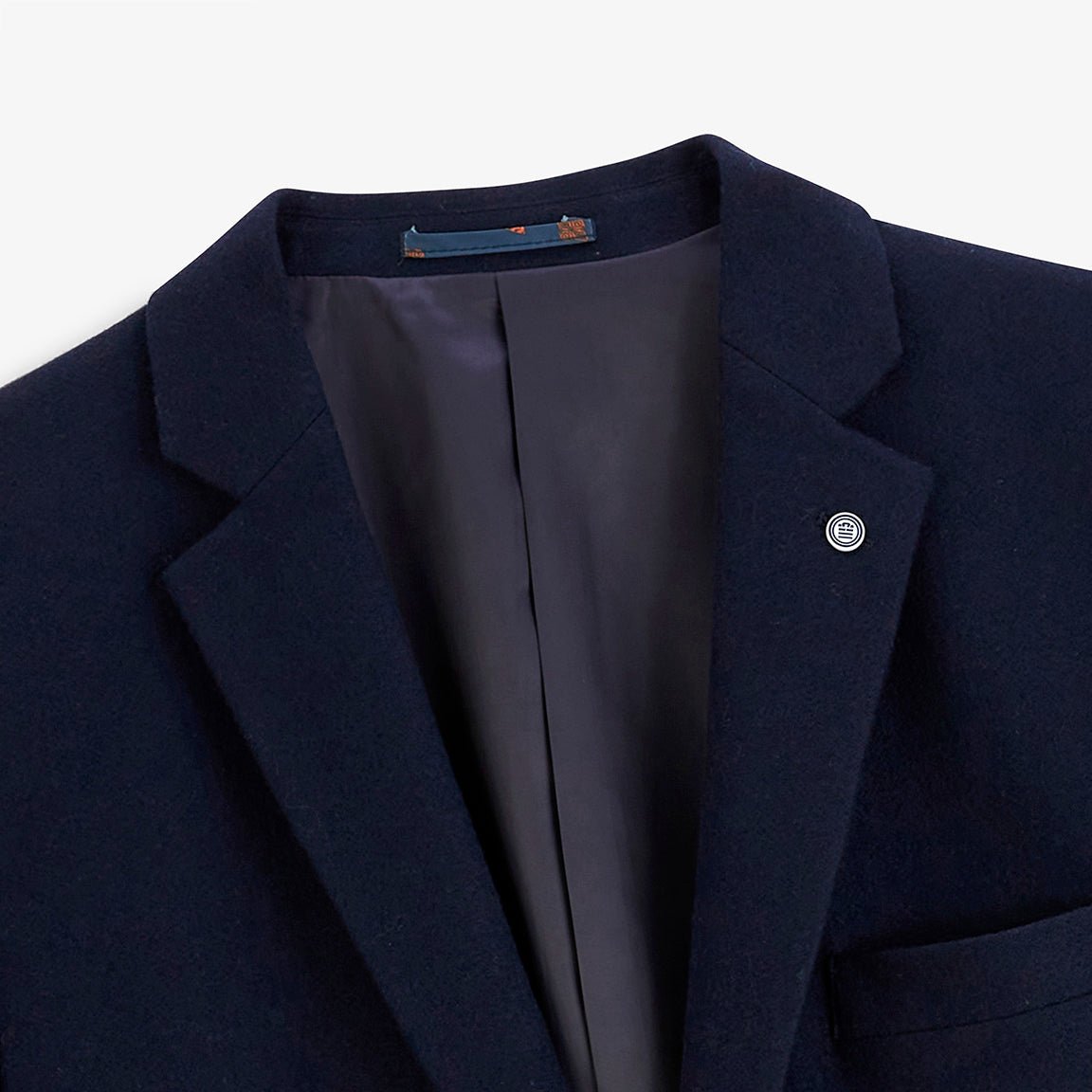Navy blue wool HENRI blazer SERGE BLANCO Blue