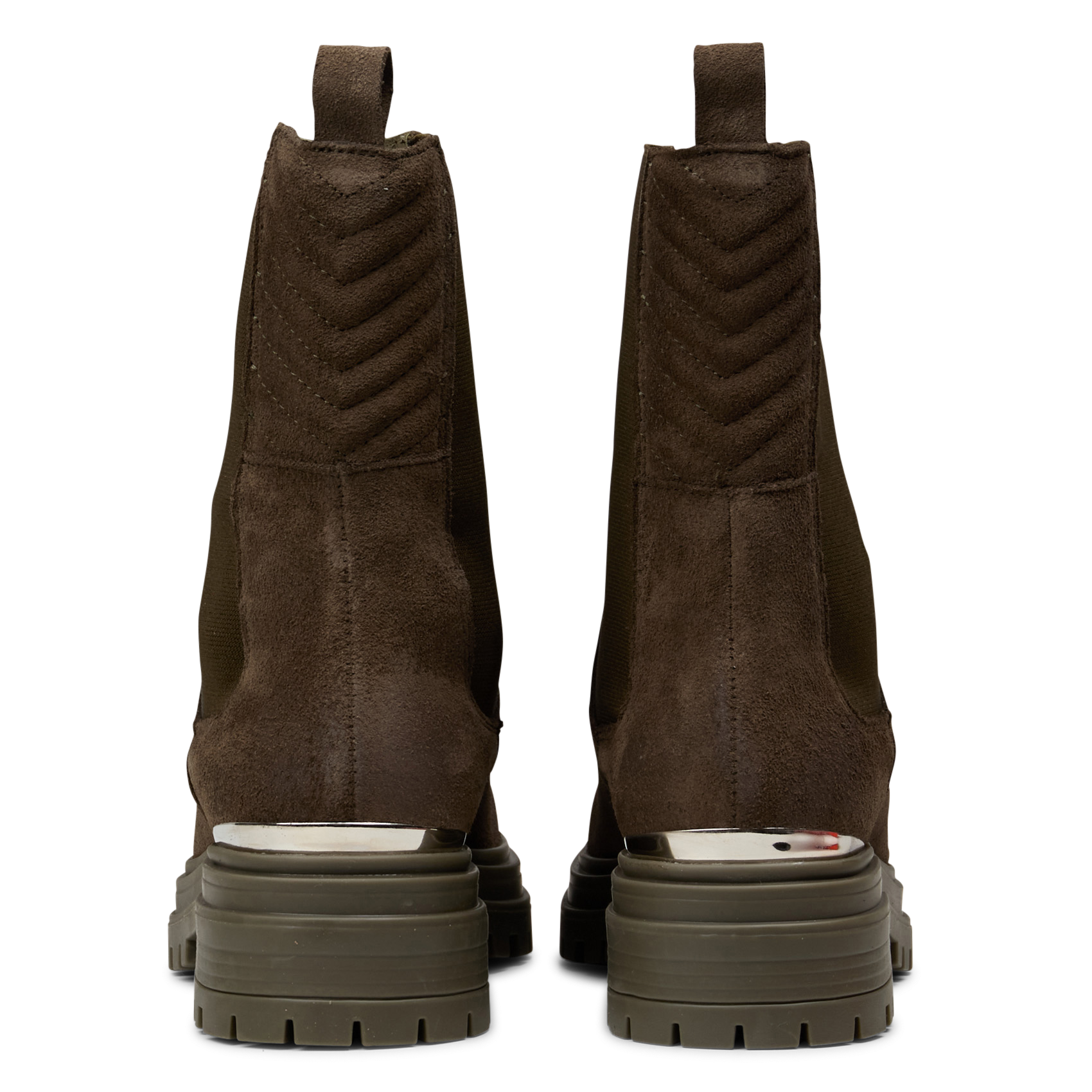 Suède boots IKKS Kaki