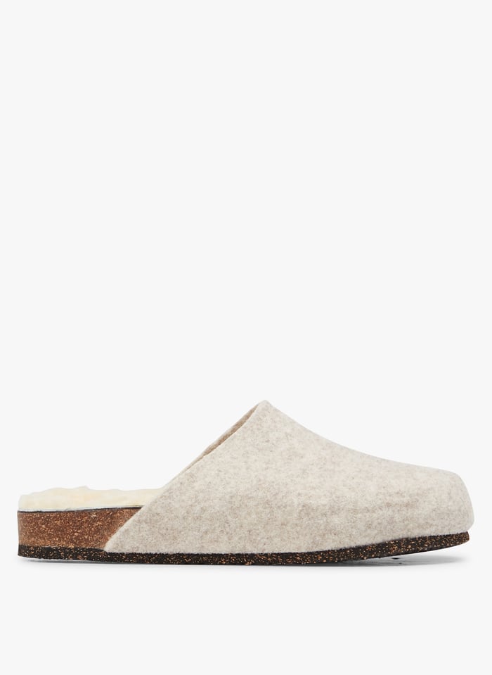 Fur lined clogs womens sales