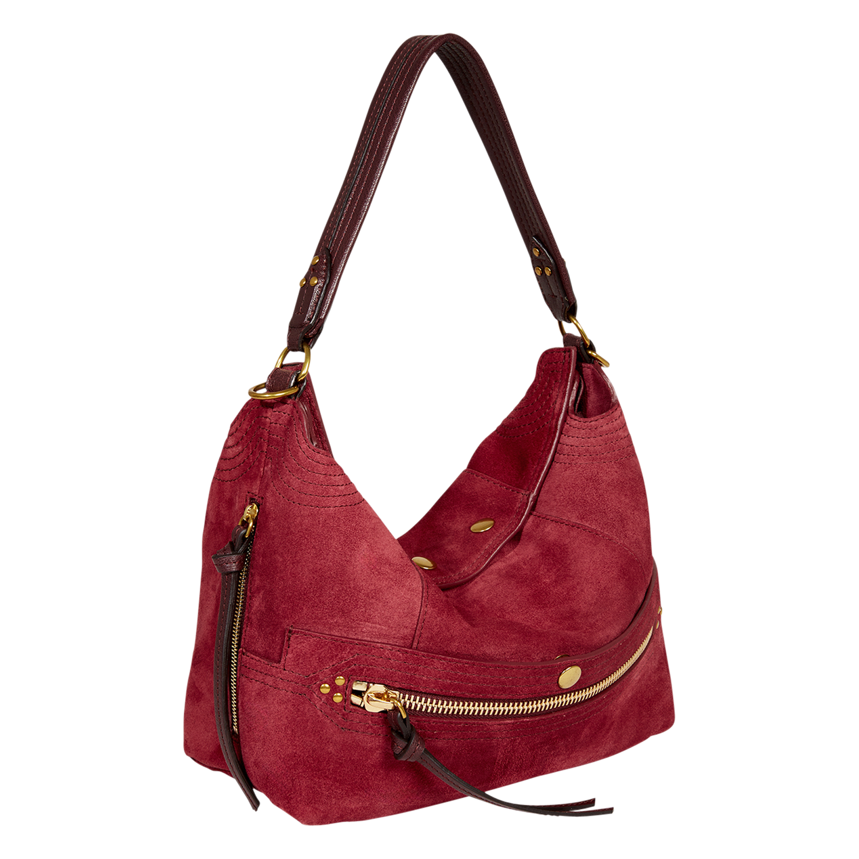 Suede shopper JEROME DREYFUSS Red