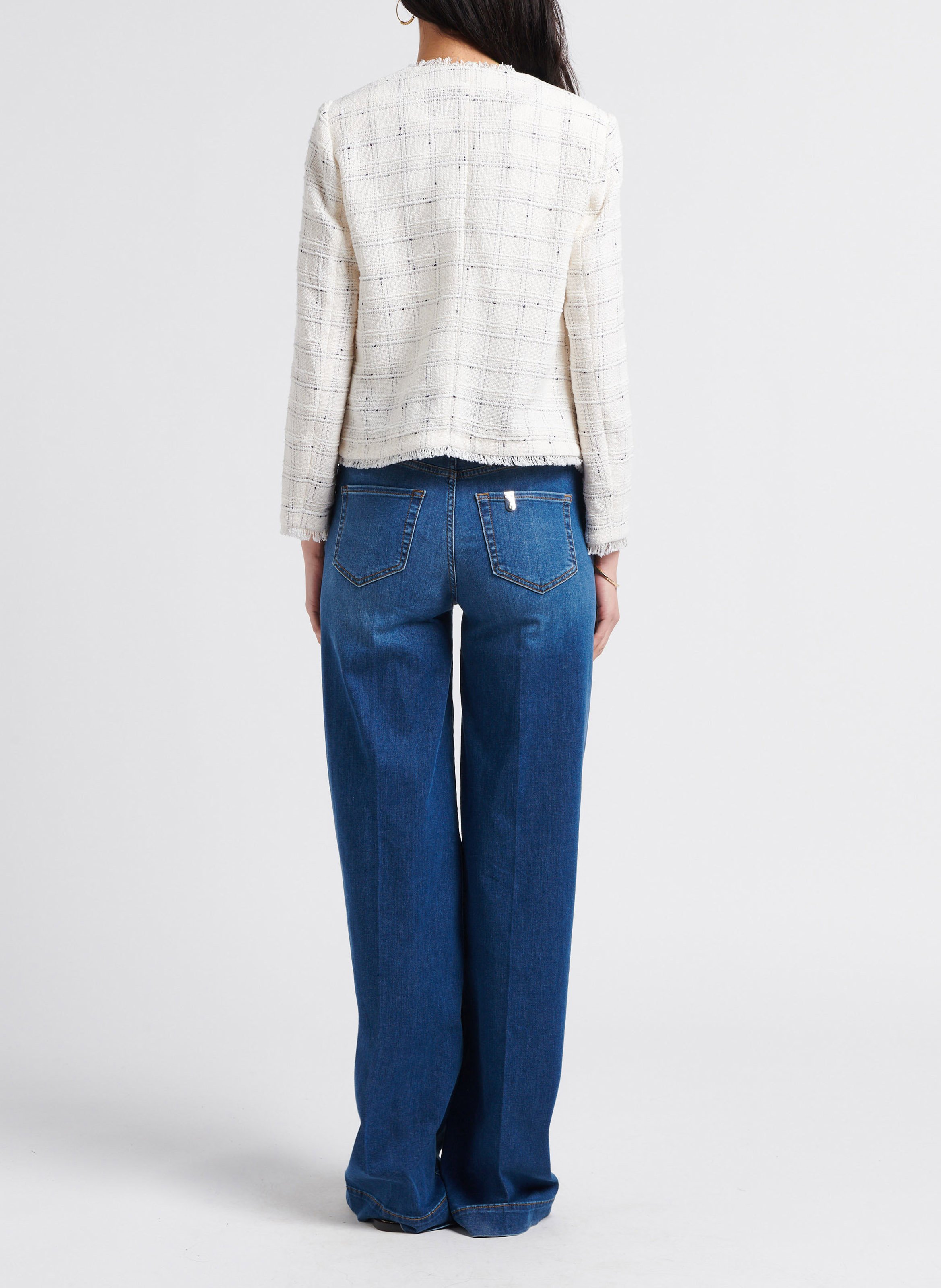 Straight Cut Jeans aus Baumwolle ACQUAVERDE Bleached Jeans