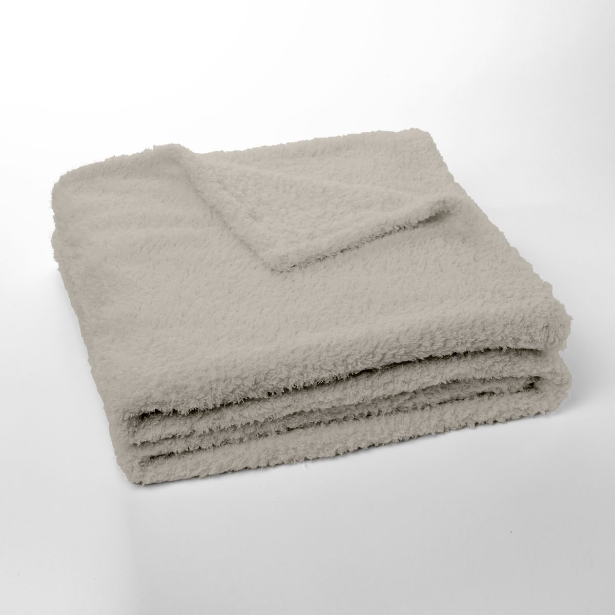 Plaid teddy TODAY LINGE DE MAISON Beige