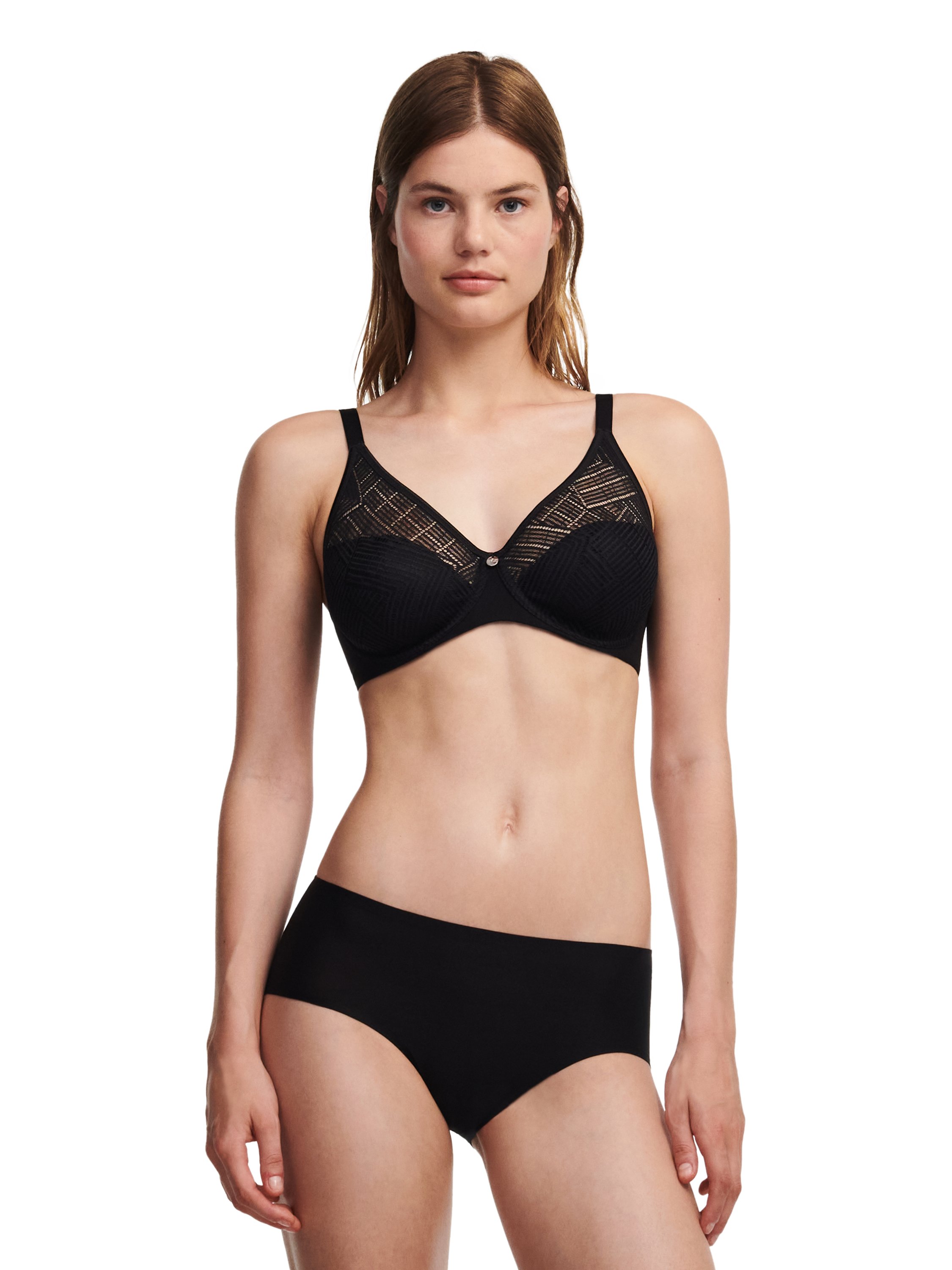 Moulded full-cup bra CHANTELLE Black