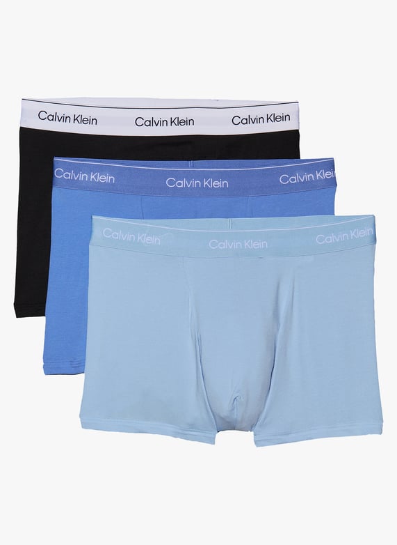 Lot de boxers en coton mΓ©langΓ© Bleu Calvin klein underwear