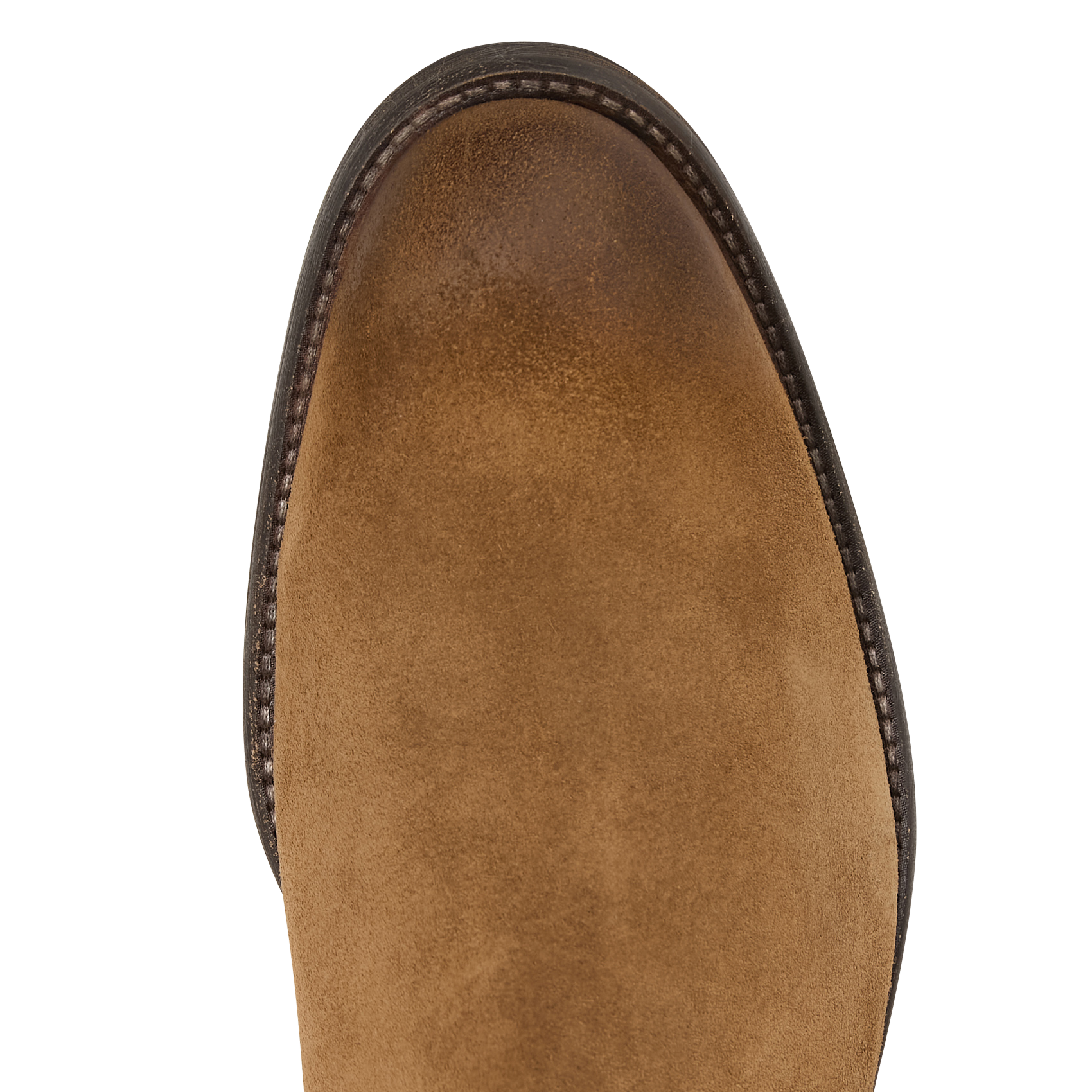 Chelsea-Stiefeletten aus Veloursleder IKKS Gelb