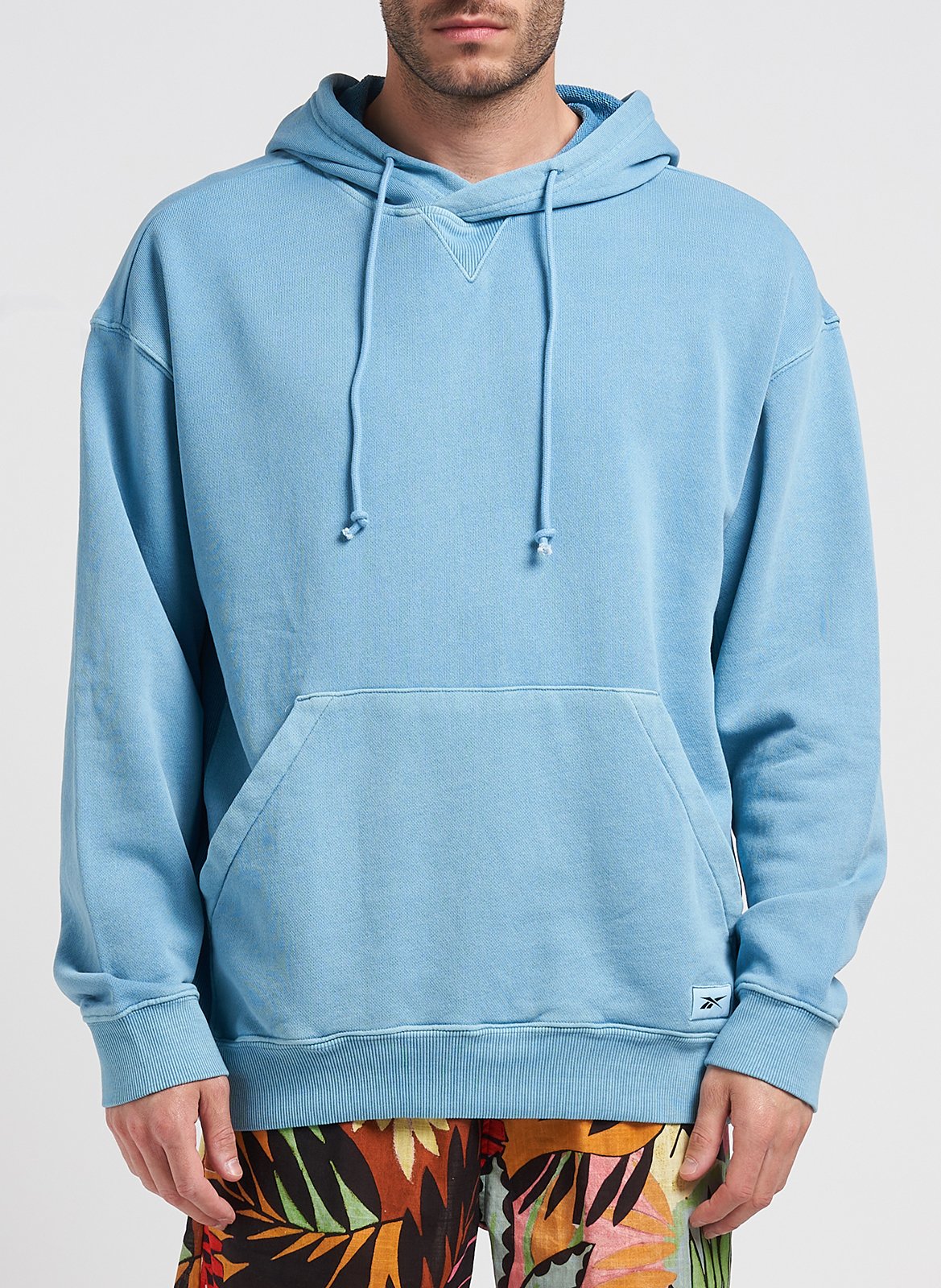 Cotton hoodie REEBOK Blue