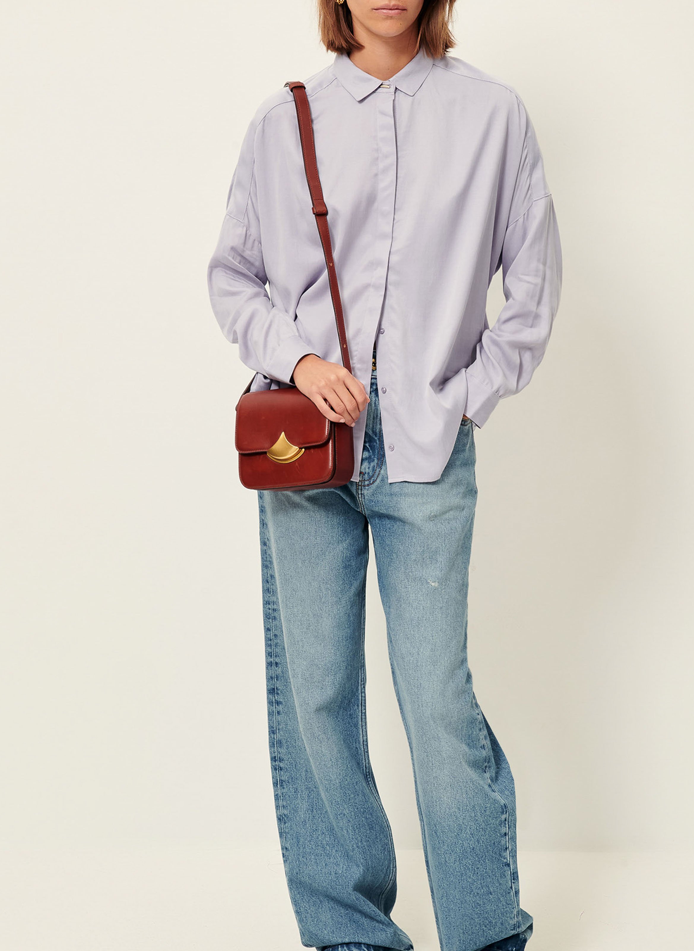 Chemise col classique SESSUN Violet