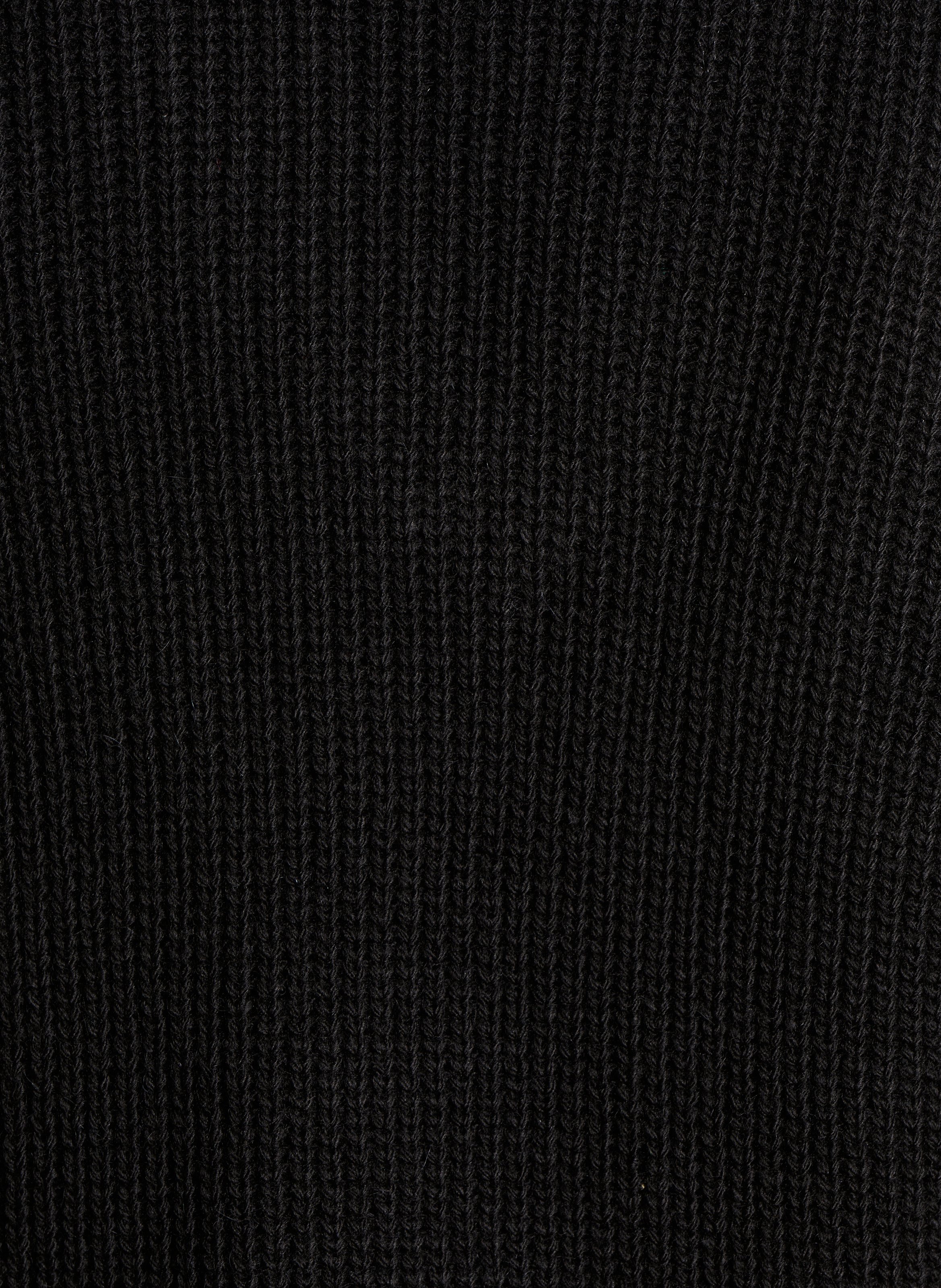 Pullover mit V-Ausschnitt LA FEE MARABOUTEE Schwarz