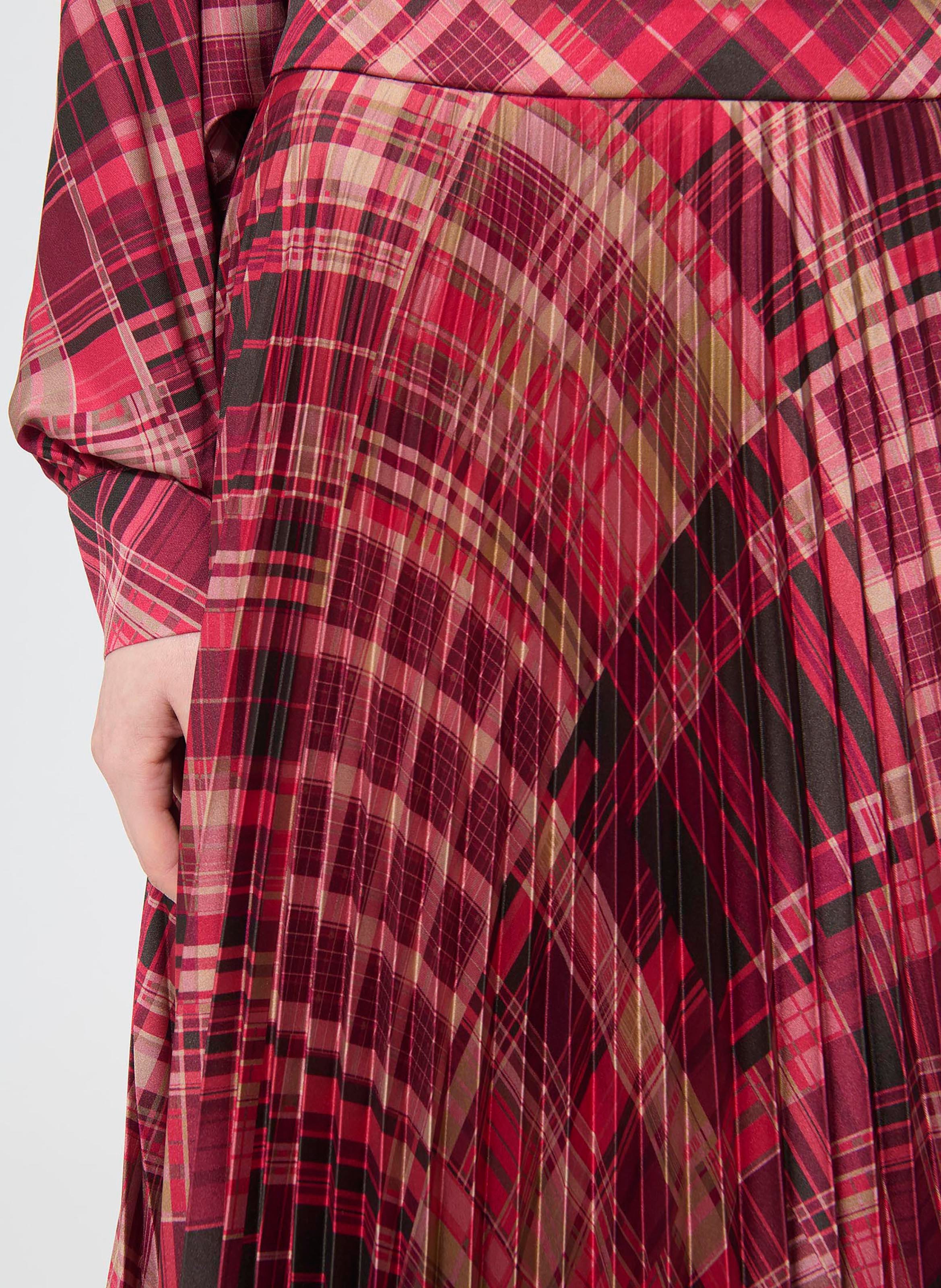 Long pleated skirt TARA JARMON Pink