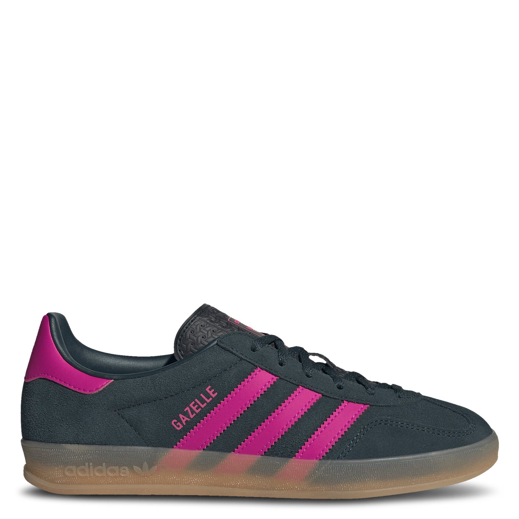 Baskets basses en cuir velours ADIDAS Vert