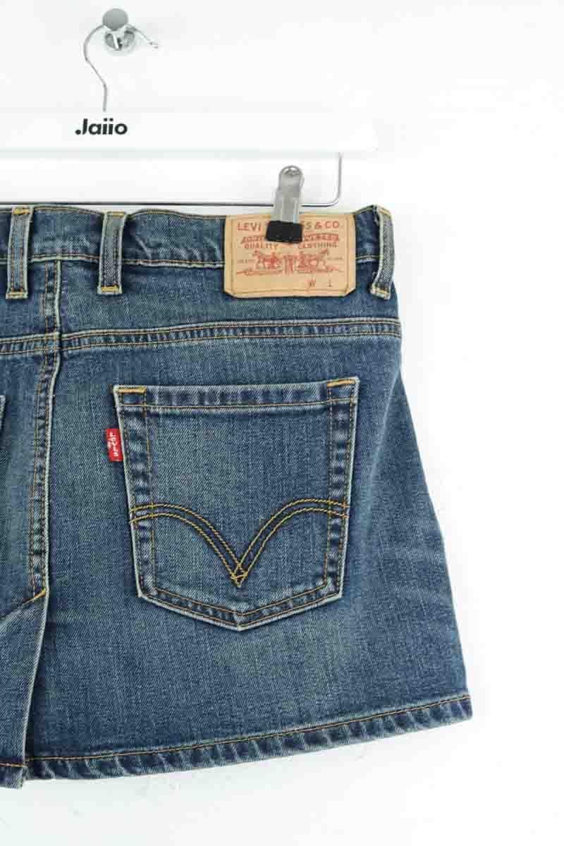 Cotton mini skirt LEVI'S - Seconde main Blue