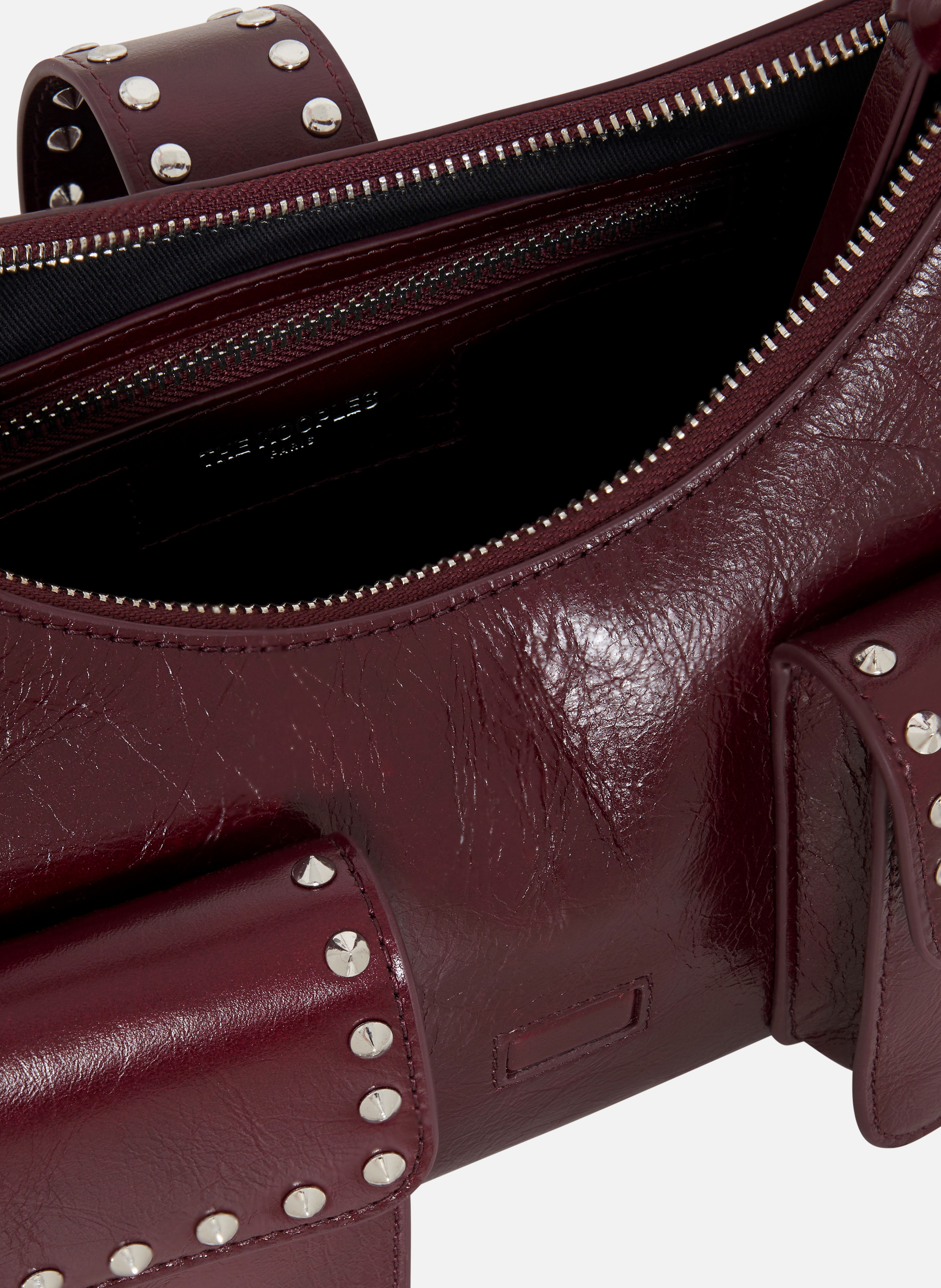 Amelia leather handbag THE KOOPLES Red