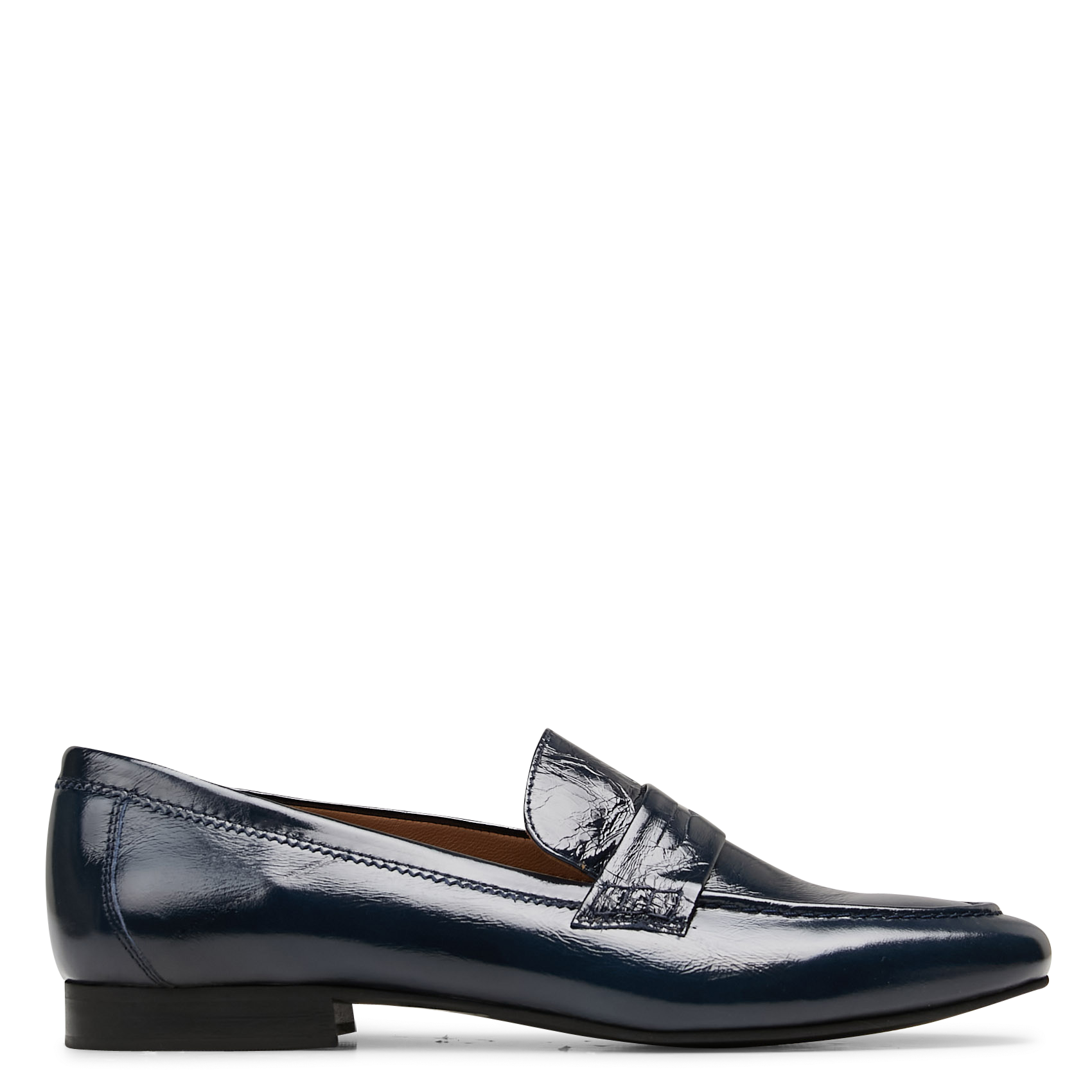 Mocassins unis en cuir velours MELLOW YELLOW Bleu