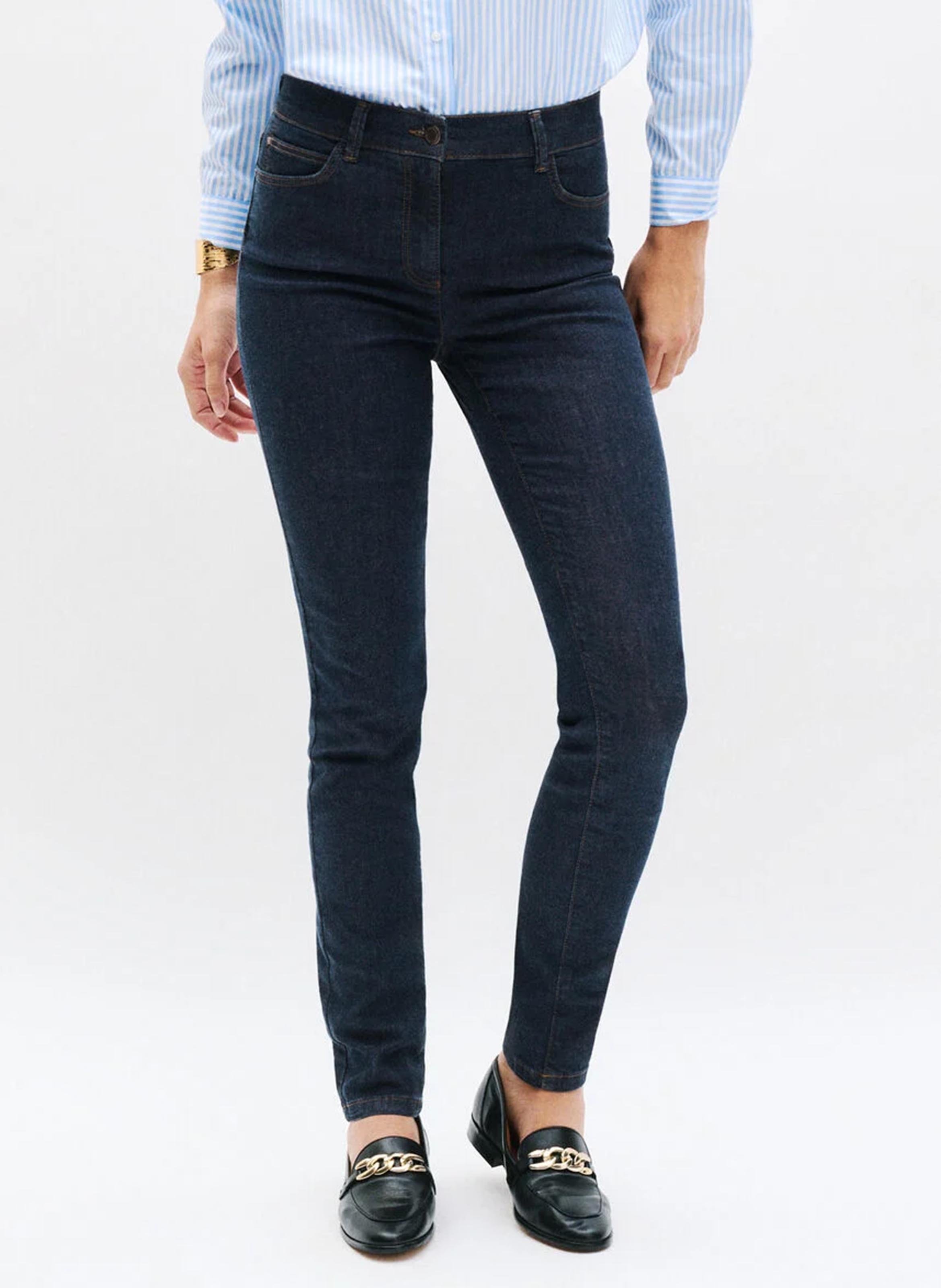 Jean slim CAROLL Bleu