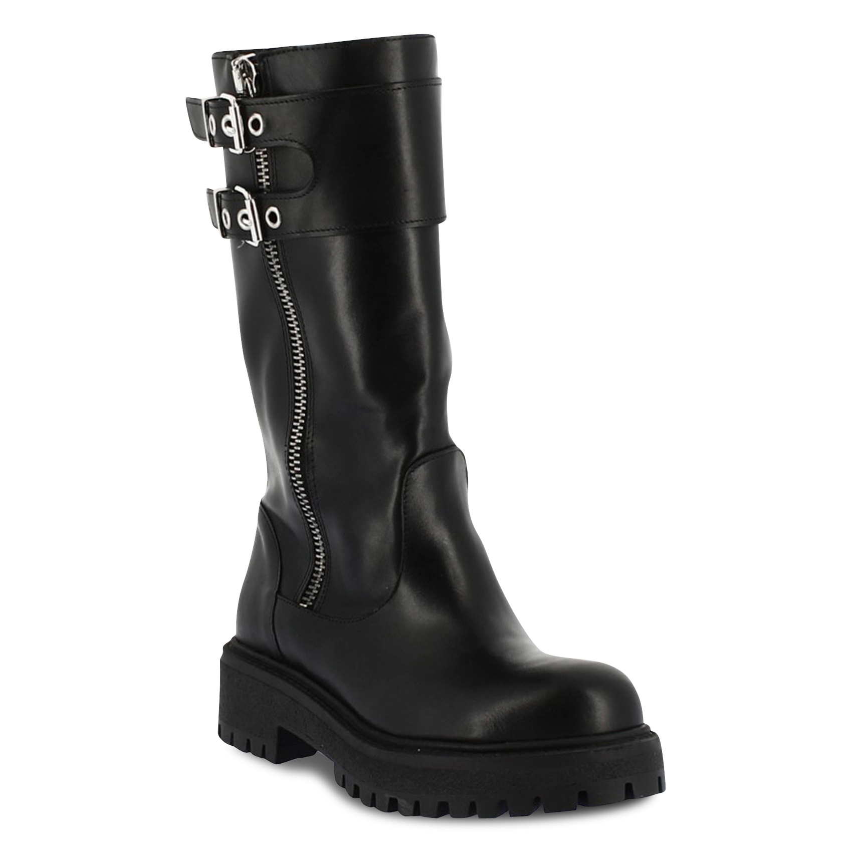 Ary leather boots JONAK Black