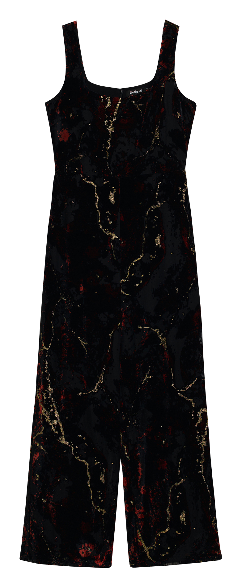 Combinaison droite imprimé DESIGUAL Noir