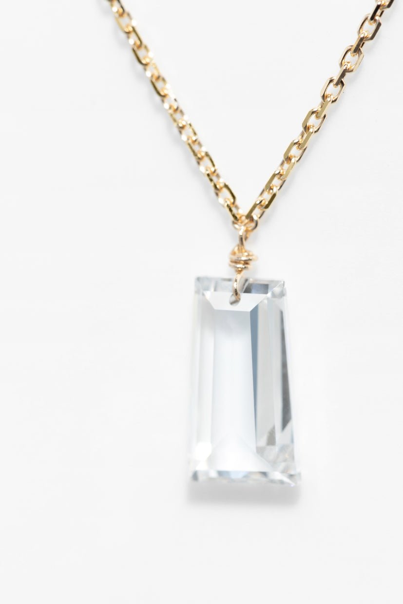 Sati gold necklace 750 - white diamond YAY Golden