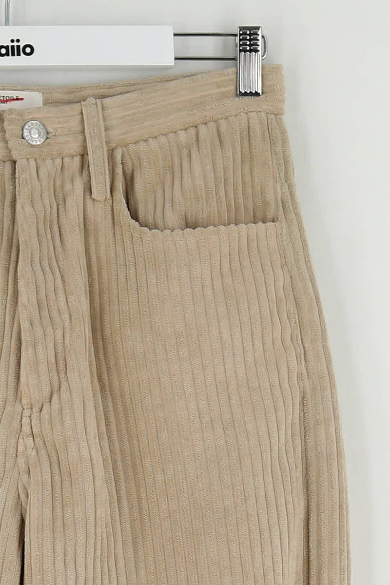 Carrot trousers ISABEL MARANT - Seconde Main Beige