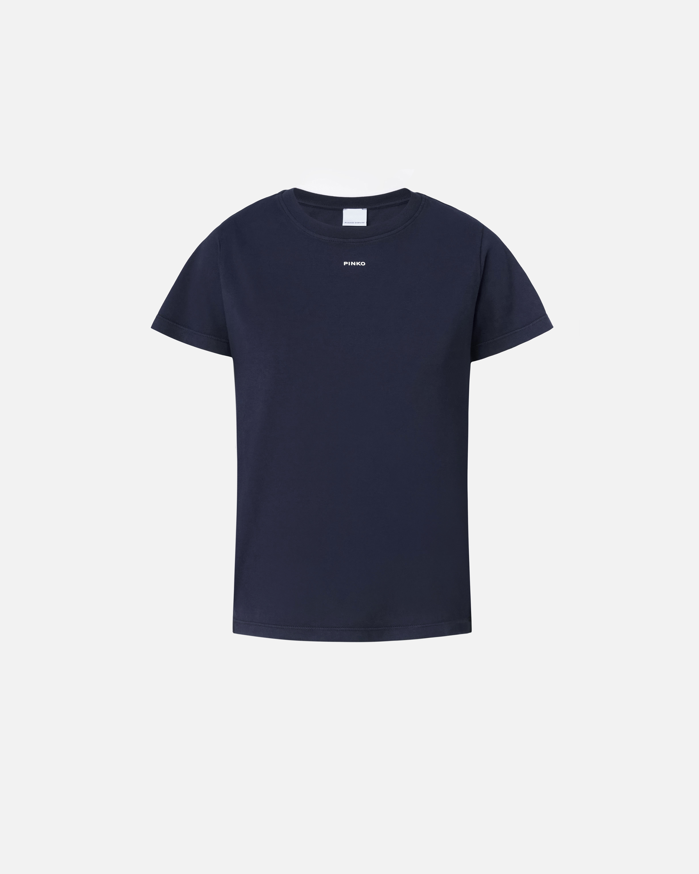 T-shirt with mini logo by Pinko Blue