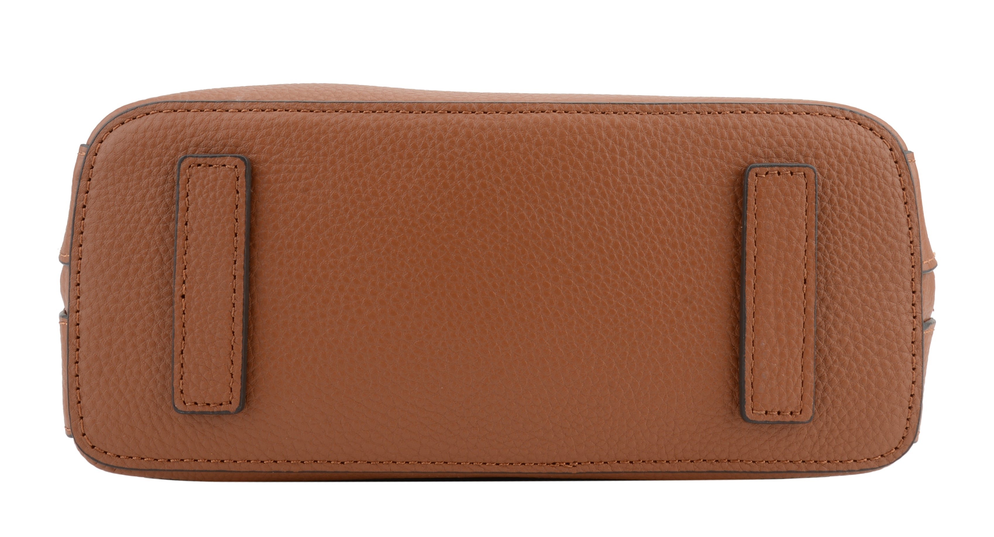 Calfskin leather backpack POURCHET Golden