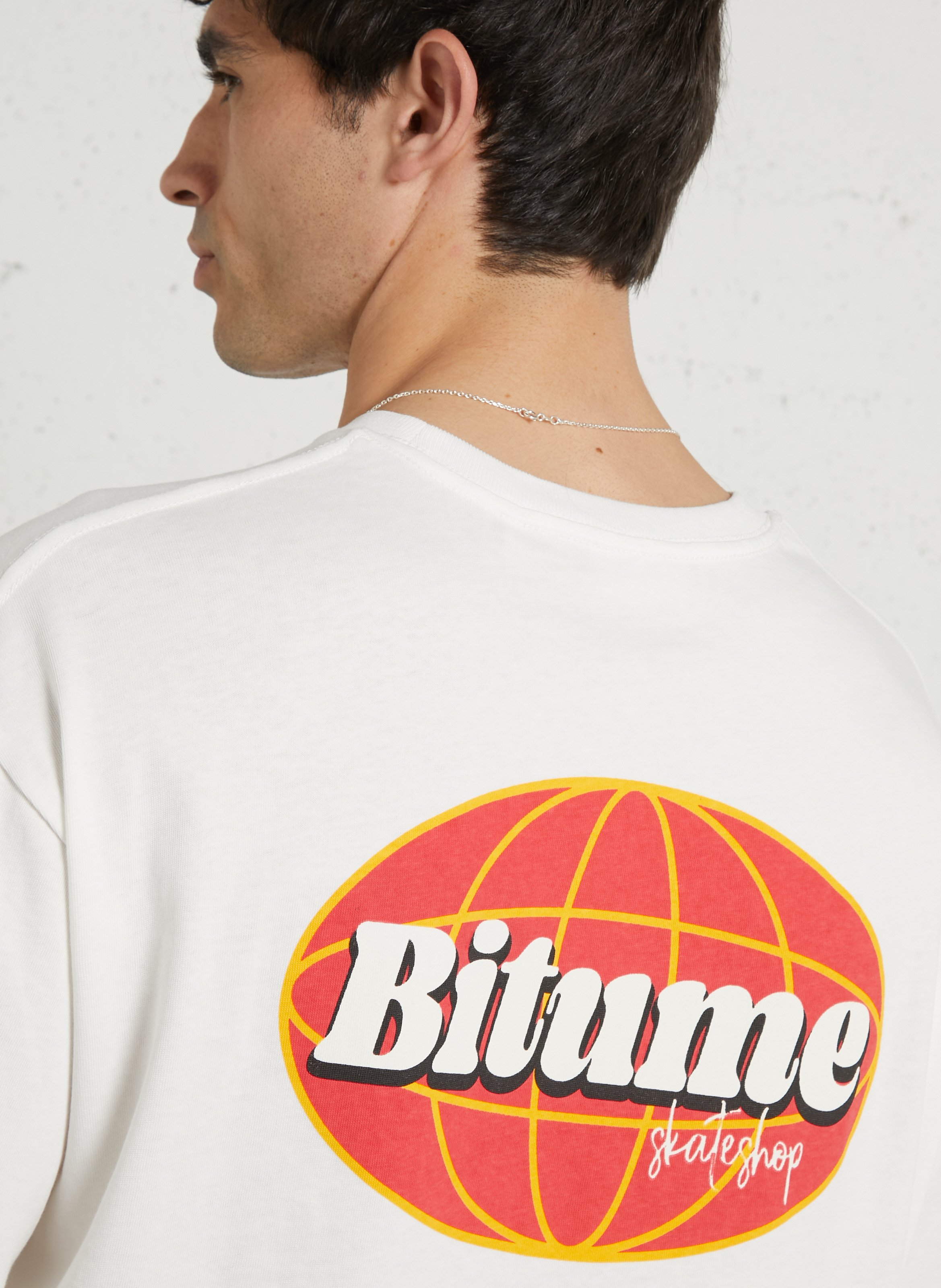 Camiliday round-neck sleeveless cotton top SOLID White