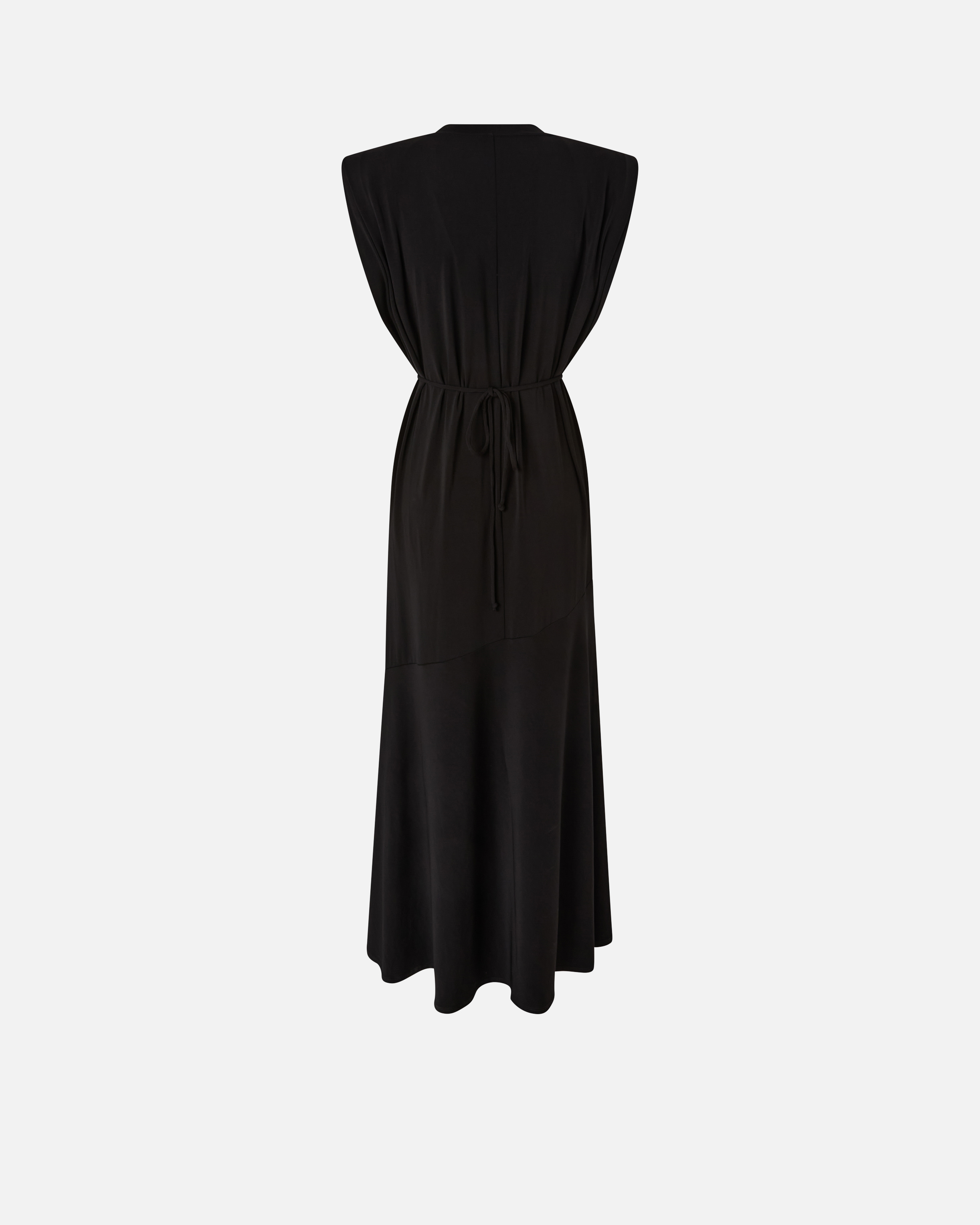 Longue robe sans manches avec chaîne PINKO Noir