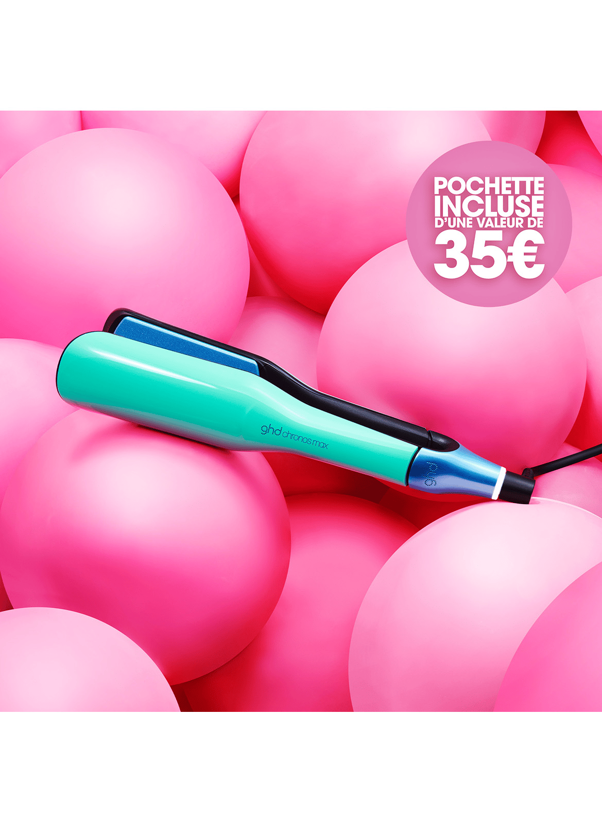 Chronos Max Hair Straightener - Jelly Collection | Menthe gelée GHD Beauty