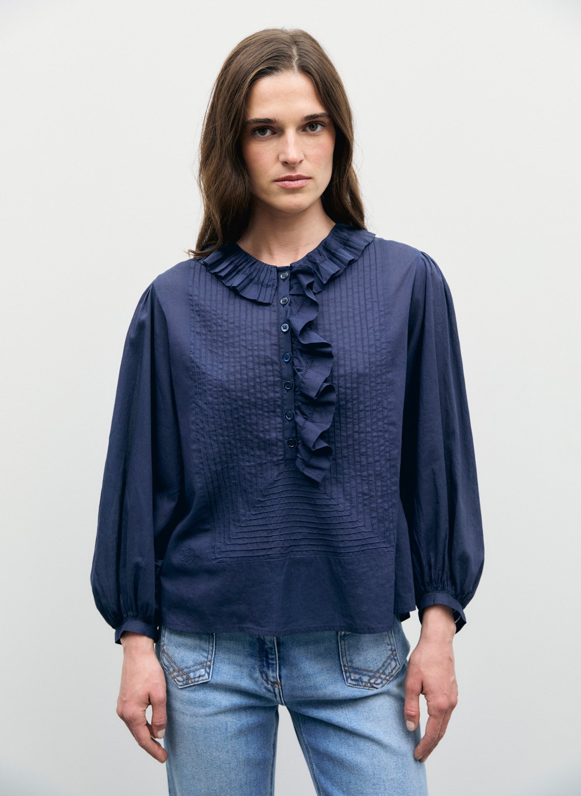 Cotton blouse GERARD DAREL Blue
