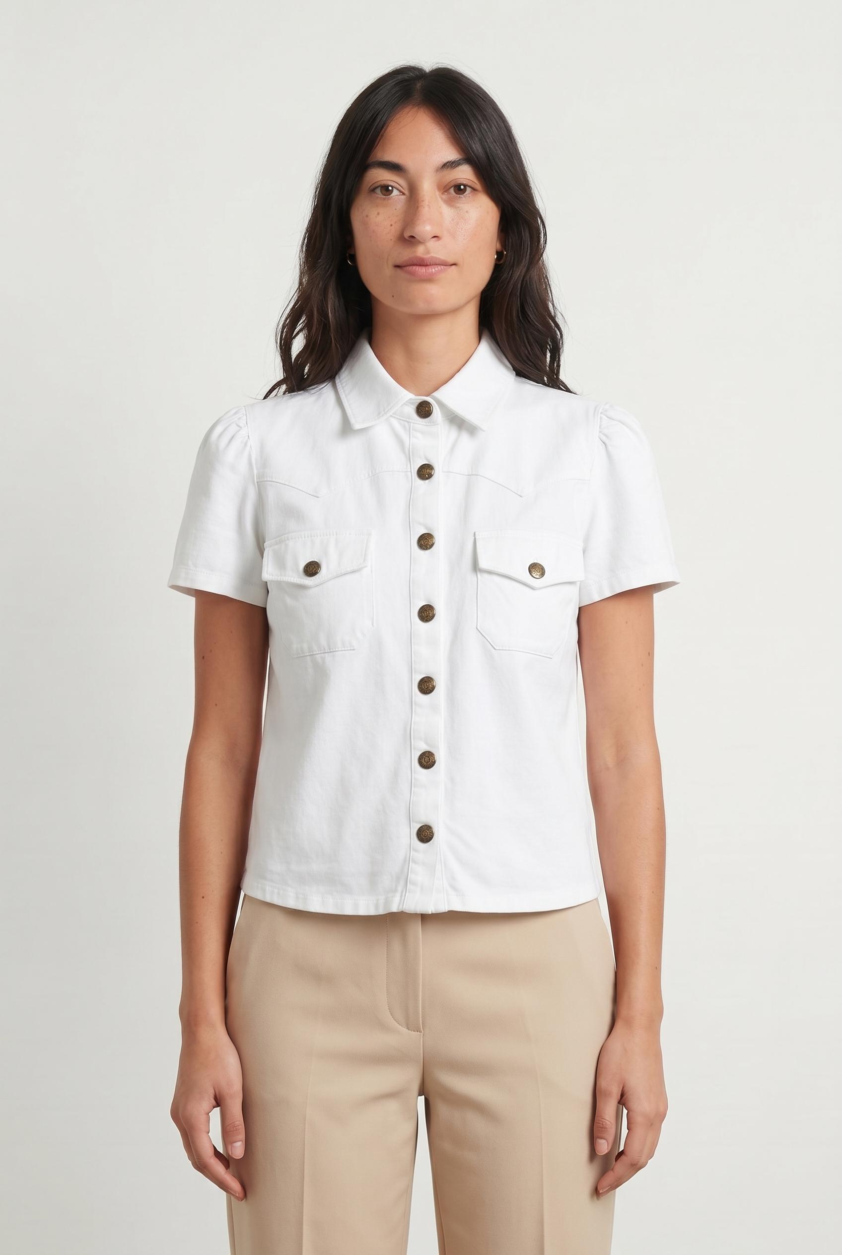 Blouse AGNES B. - Seconde Main White